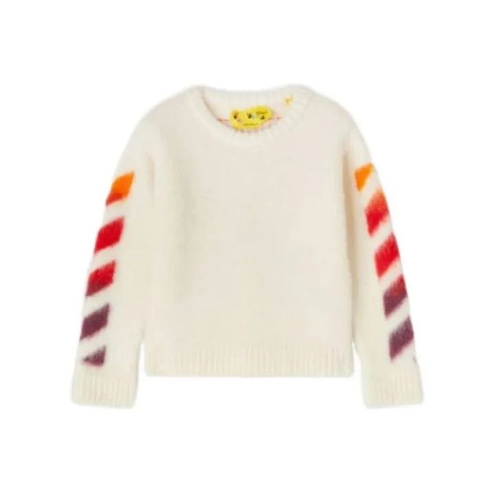 Off-White Off-White Kids Arrow Pattern Knit Sweater 0079 Size US M / EU 48-50 / 2 - 1 Thumbnail