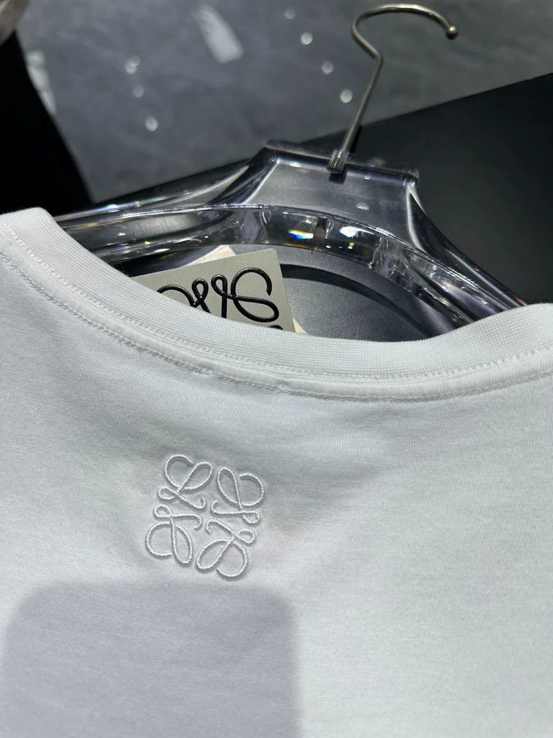Loewe LOEWE City pattern logo letters white short sleeve Size XS / US 0-2 / IT 36-38 - 4 Thumbnail