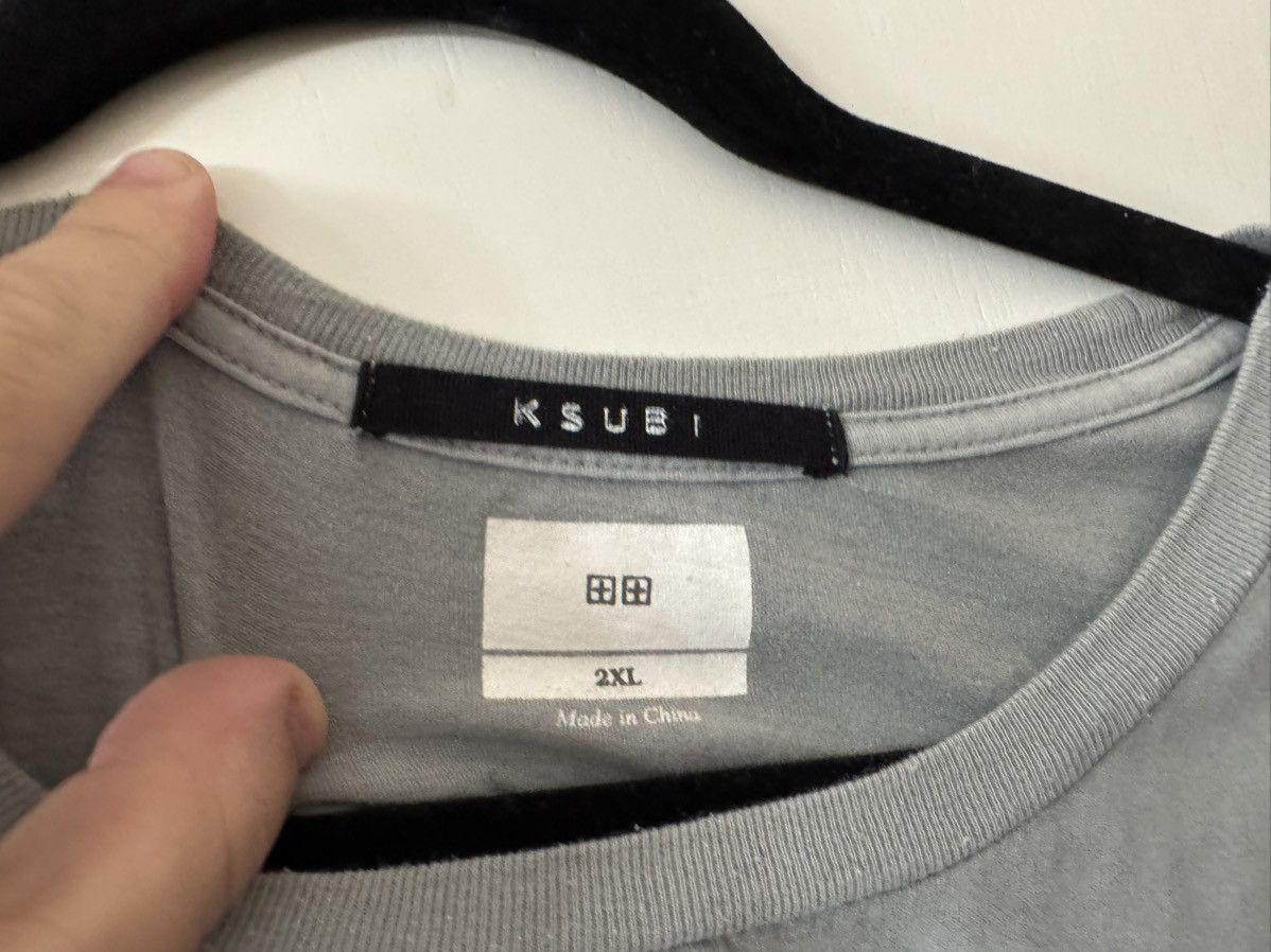 Ksubi Ksubi Men's Gray T-Shirt Size US XXL / EU 58 / 5 - 3 Thumbnail