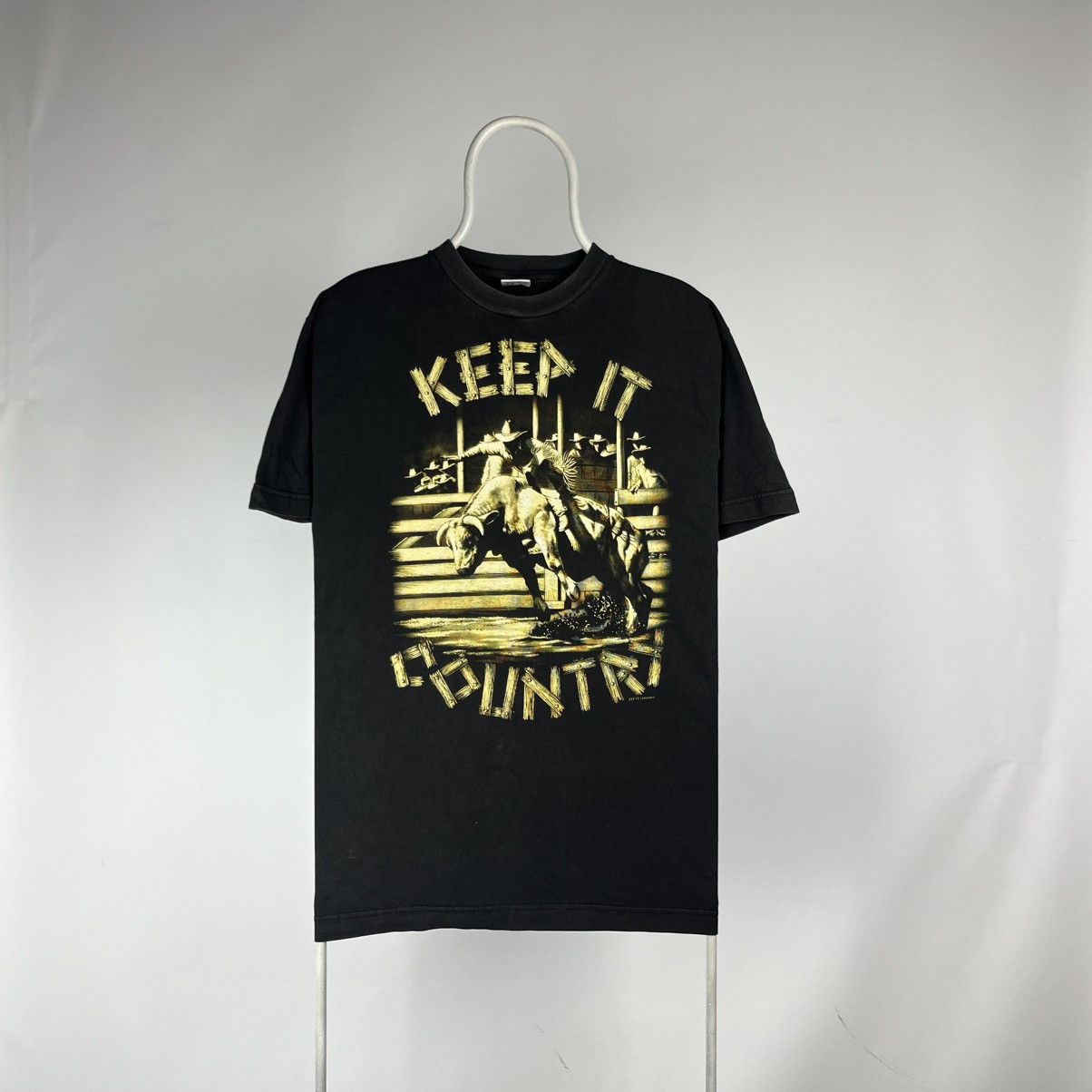 Band Tees Vintage Zip it tshirt Keep it country tshirt 90s size Large Size US L / EU 52-54 / 3 - 1 Thumbnail