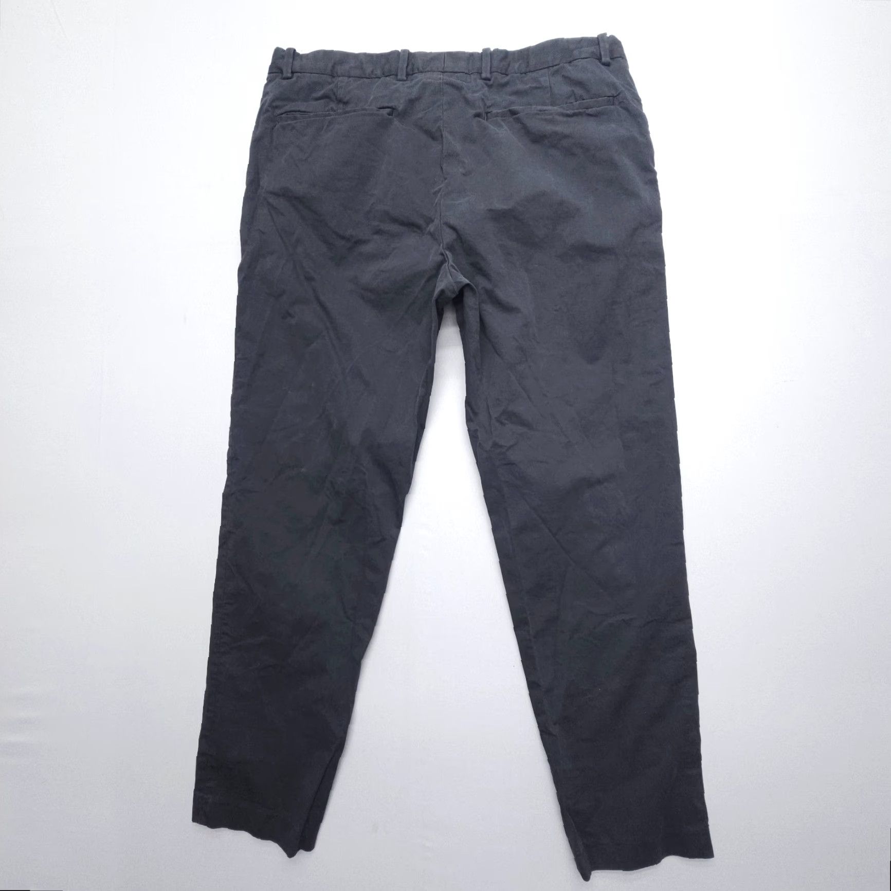 Theory Theory Chino Pants Mens 36 Black Cotton Twill Regular Straight 29" Inseam Jeans/Chinos Size US 36 / EU 52 - 2 Thumbnail