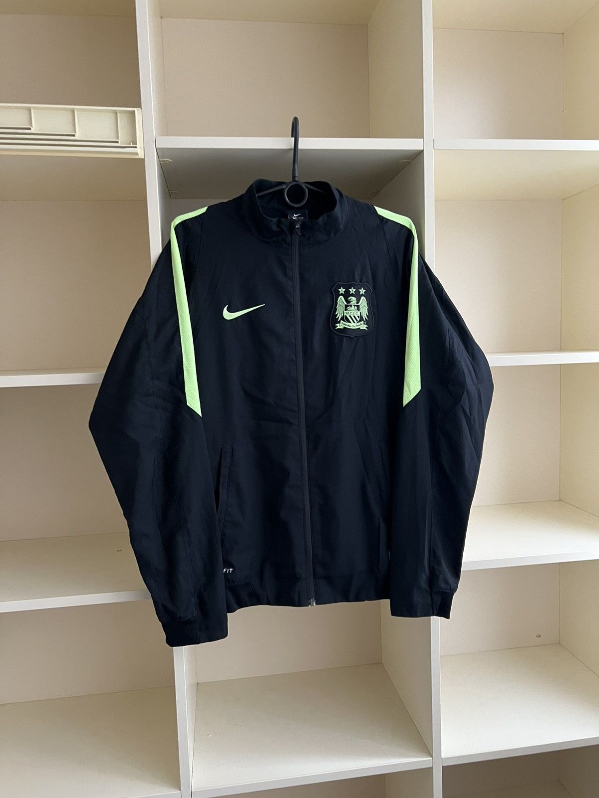 Nike Nike Manchester City 2015-2016 Soccer Light Jacket Football Size US S / EU 44-46 / 1 - 3 Thumbnail