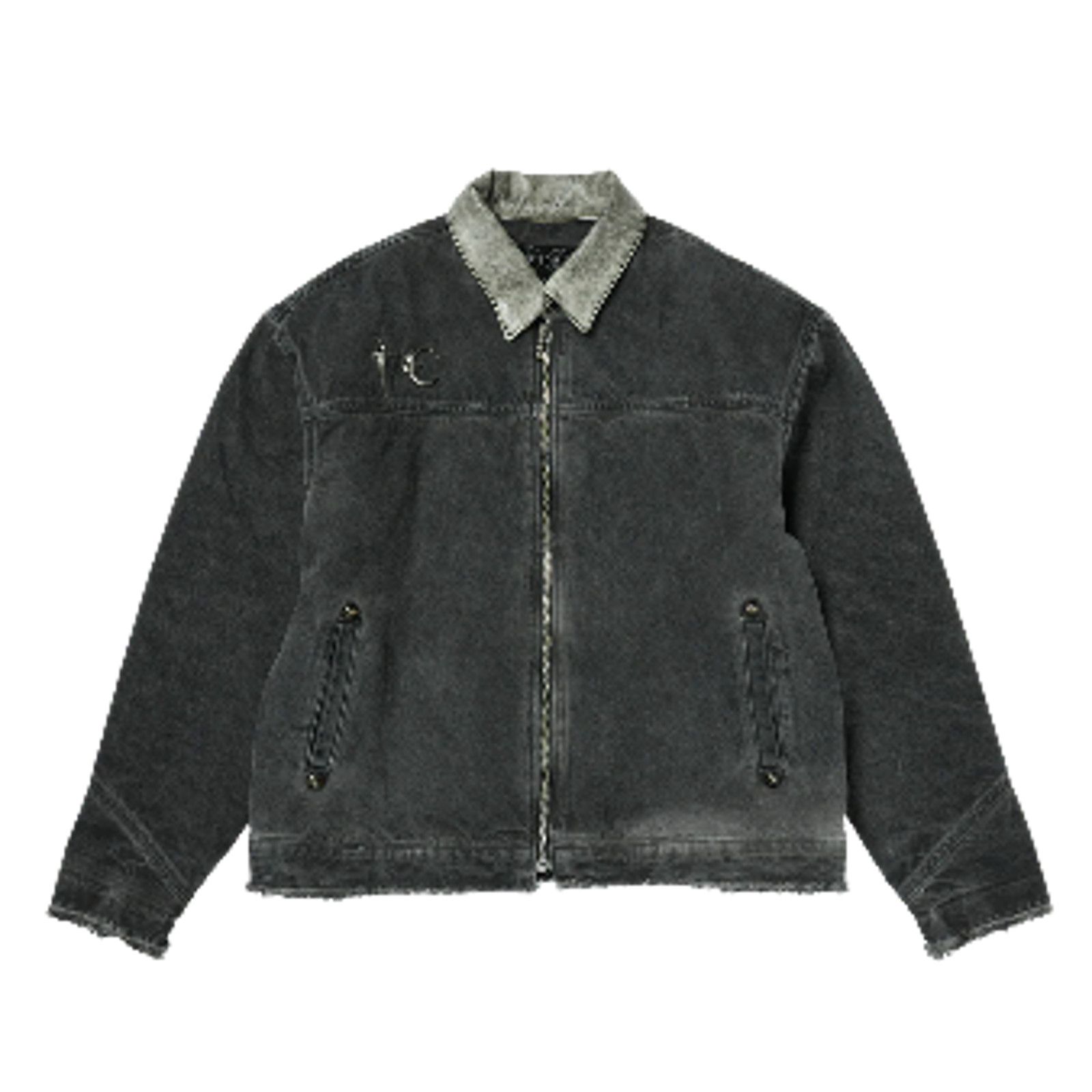 Thug Club Thug Cub Washed Work Jacket (Sizes 2, 3, 4 Available) Size US L / EU 52-54 / 3 - 1 Thumbnail