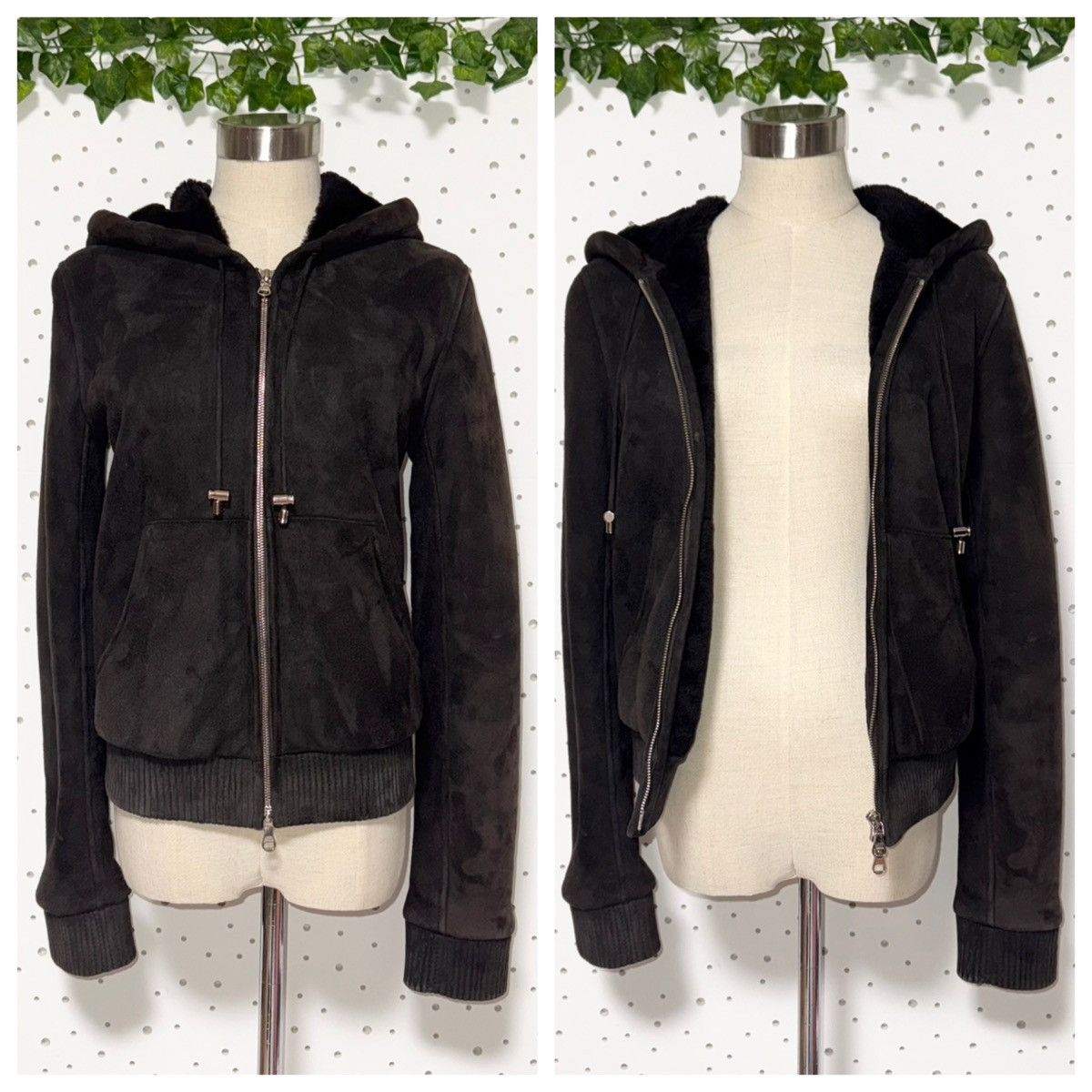 Loewe Authentic LOEWE Hooded Full-Fur Lined Leather Jacket 34 Size XS / US 0-2 / IT 36-38 - 6 Thumbnail
