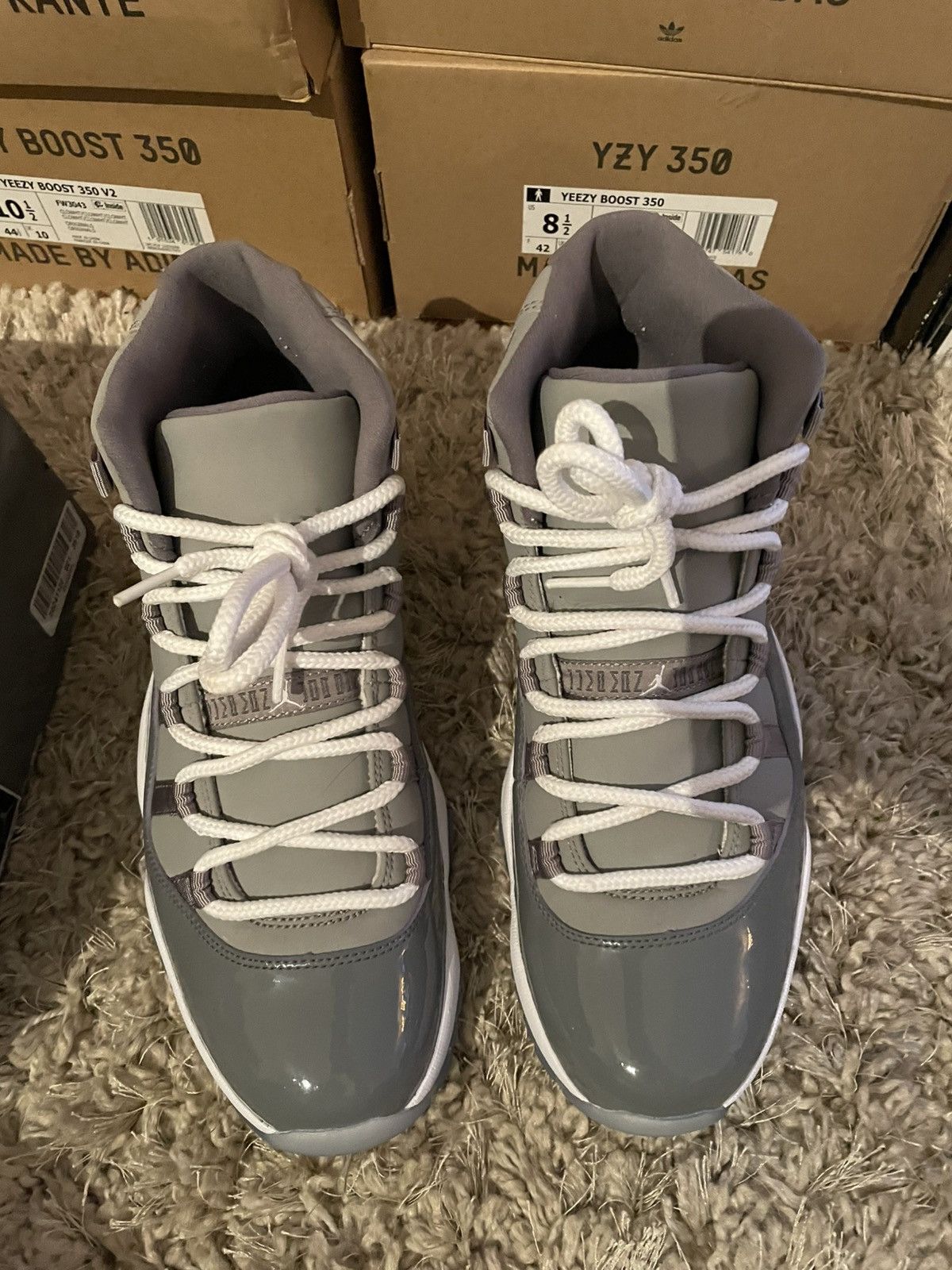 Jordan Brand Jordan 11 Cool Grey 2011 Release Size US 9 / EU 42 - 5 Thumbnail