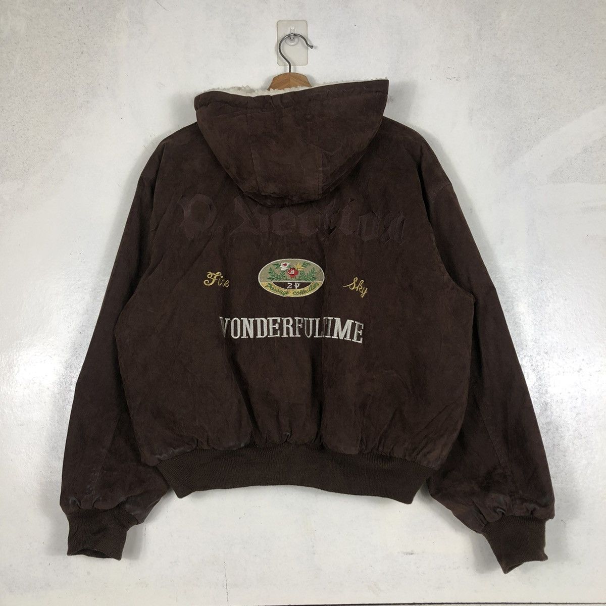 Japanese Brand 📌VINTAGE BIKER BOMBER JACKET PASSAGE CLUB ISSEY MIYAKE Size US M / EU 48-50 / 2 - 10 Thumbnail