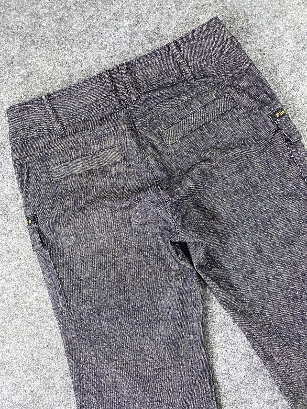 Japanese Brand × Johnbull Japanese Brand Multi Pocket Flare Pants - J1121 Size 26" / US 2 / IT 38 - 6 Thumbnail