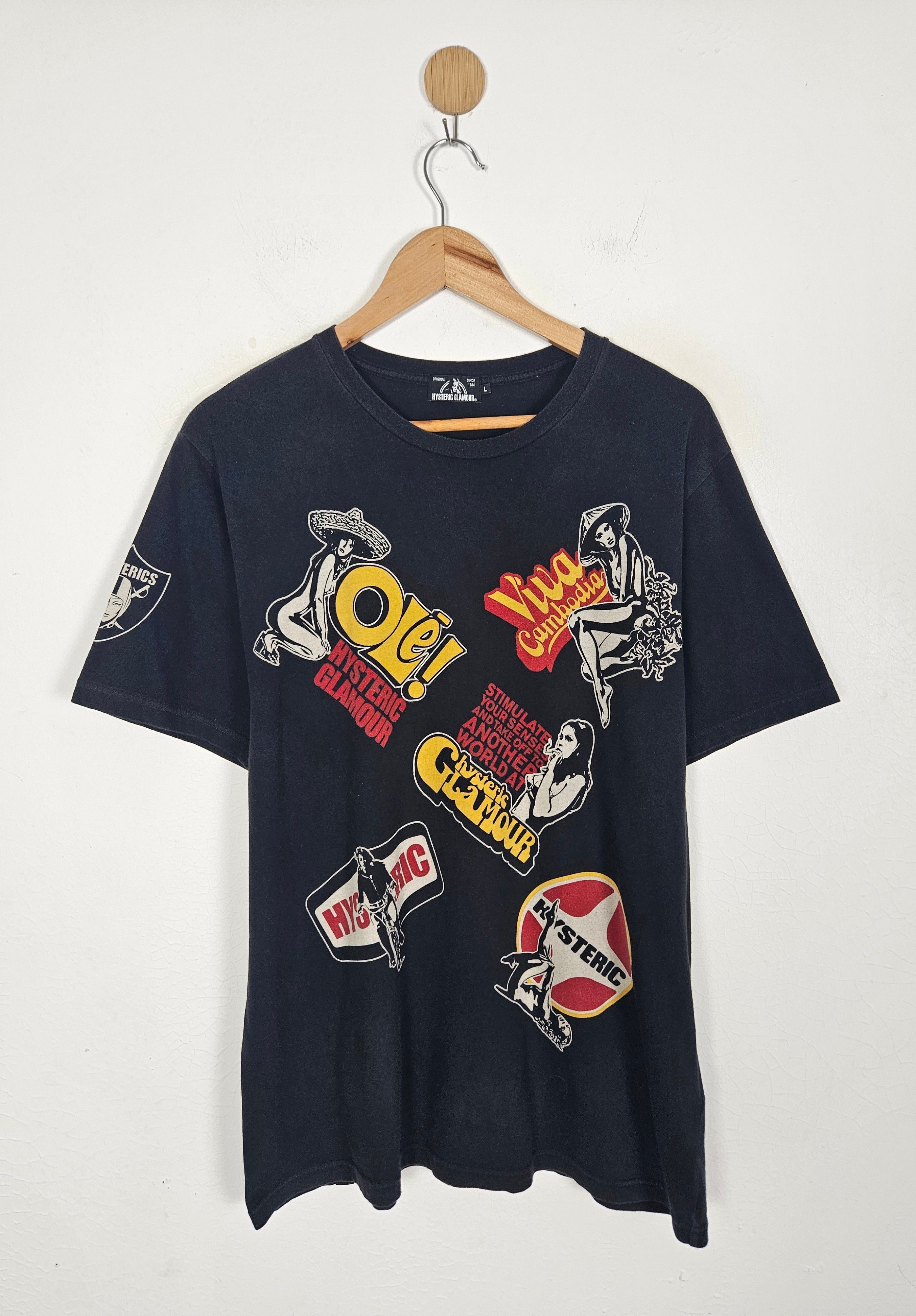 Hysteric Glamour Hysteric Glamour All over logo Raiders Shirt Size US L / EU 52-54 / 3 - 1 Thumbnail