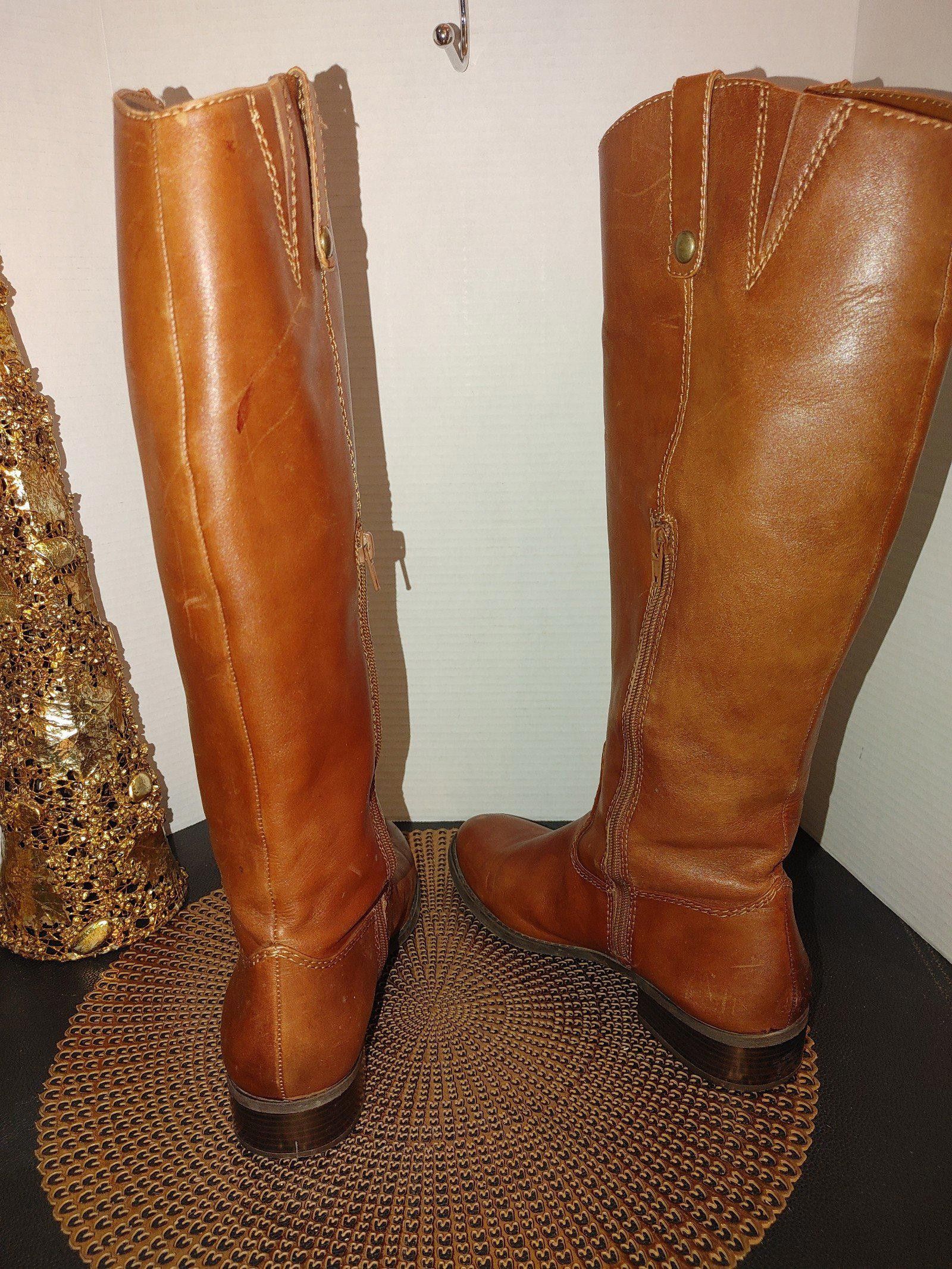 Designer INC Women's Fawne Leather Riding Boots Size 10M Size US 10 / IT 40 - 6 Thumbnail