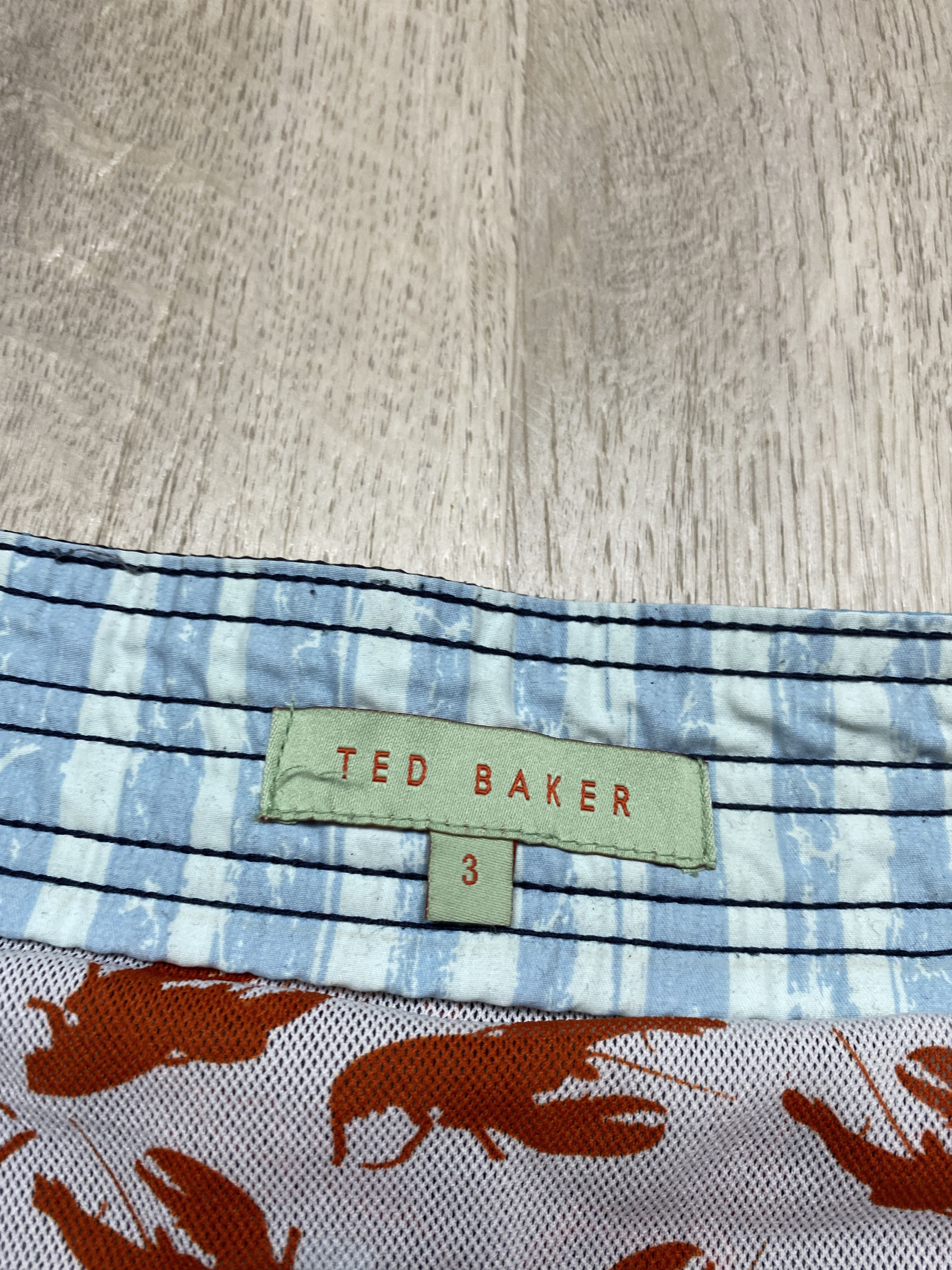 Ted Baker × Vintage Ted Baker Vintage Mens Swimming Shorts Size US 34 / EU 50 - 5 Thumbnail