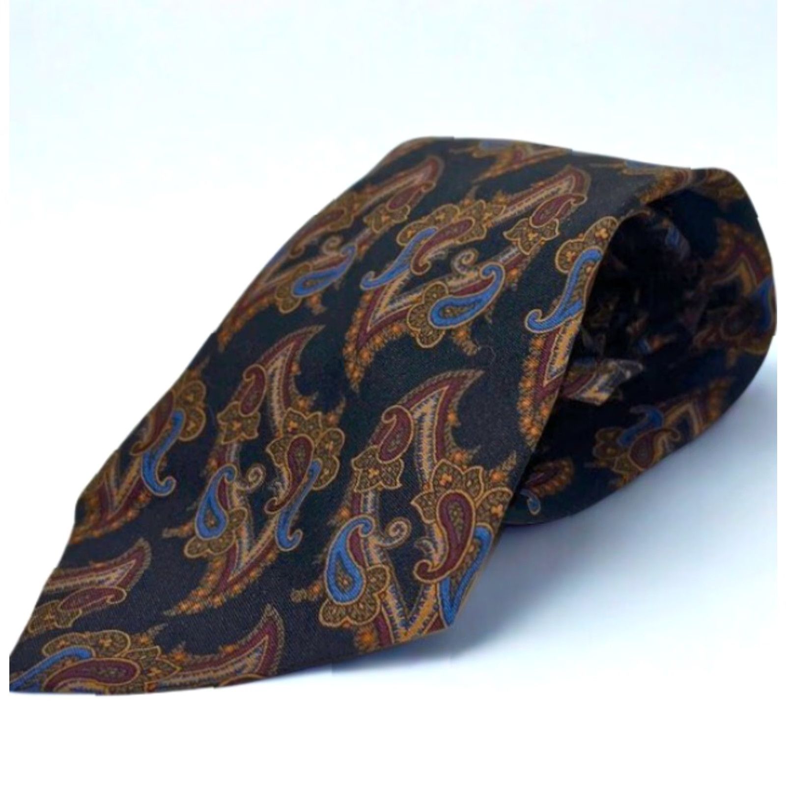 Polo Ralph Lauren VINTAGE Polo Ralph Lauren Paisley Silk Tie Handmade USA Mens Neckwear Indulgent Classic Size US M / EU 48-50 / 2 - 4 Thumbnail