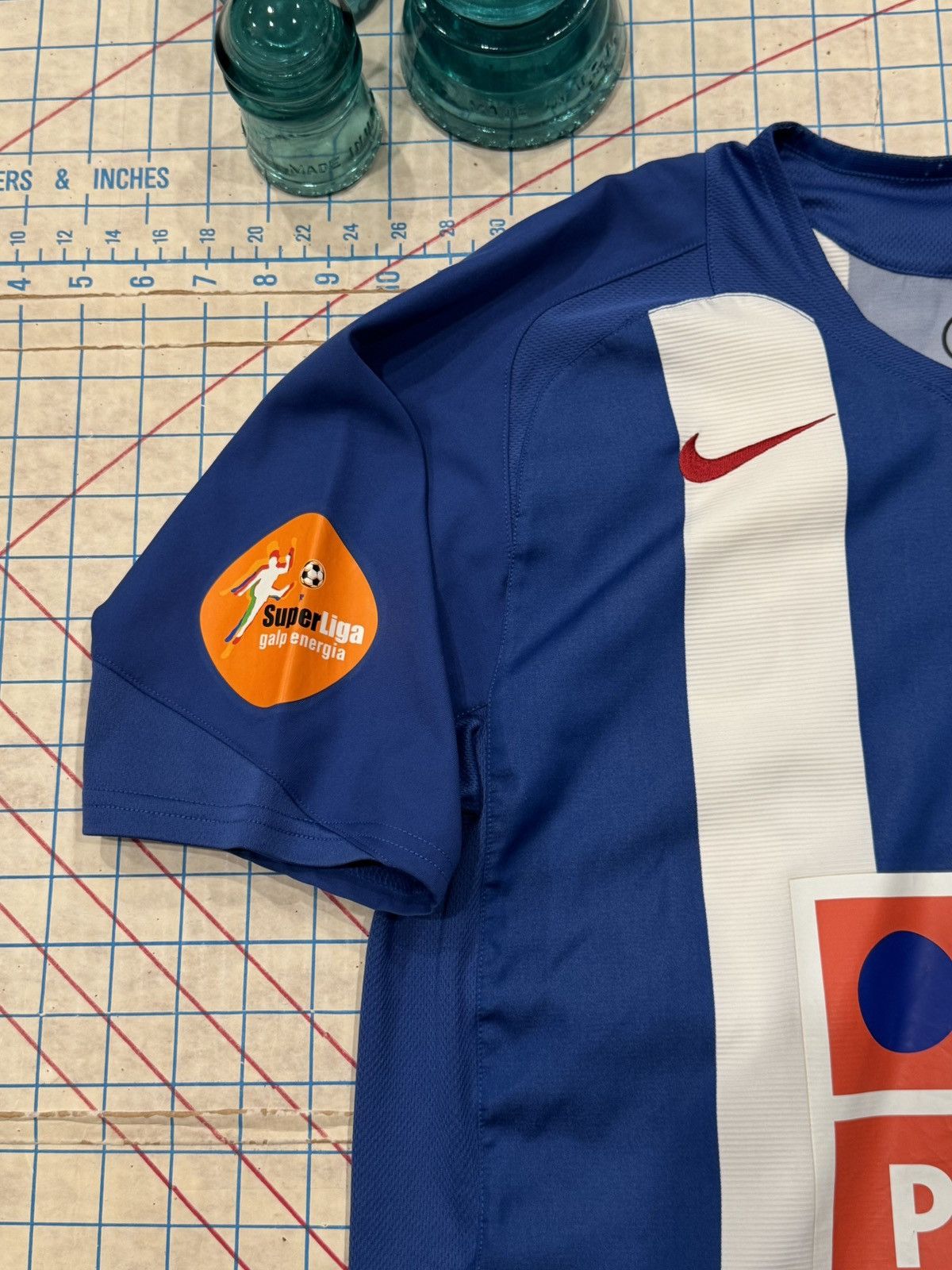 Nike Nike Porto FC Jersey Blue and White 2005 Mens Size Small Size US S / EU 44-46 / 1 - 4 Thumbnail