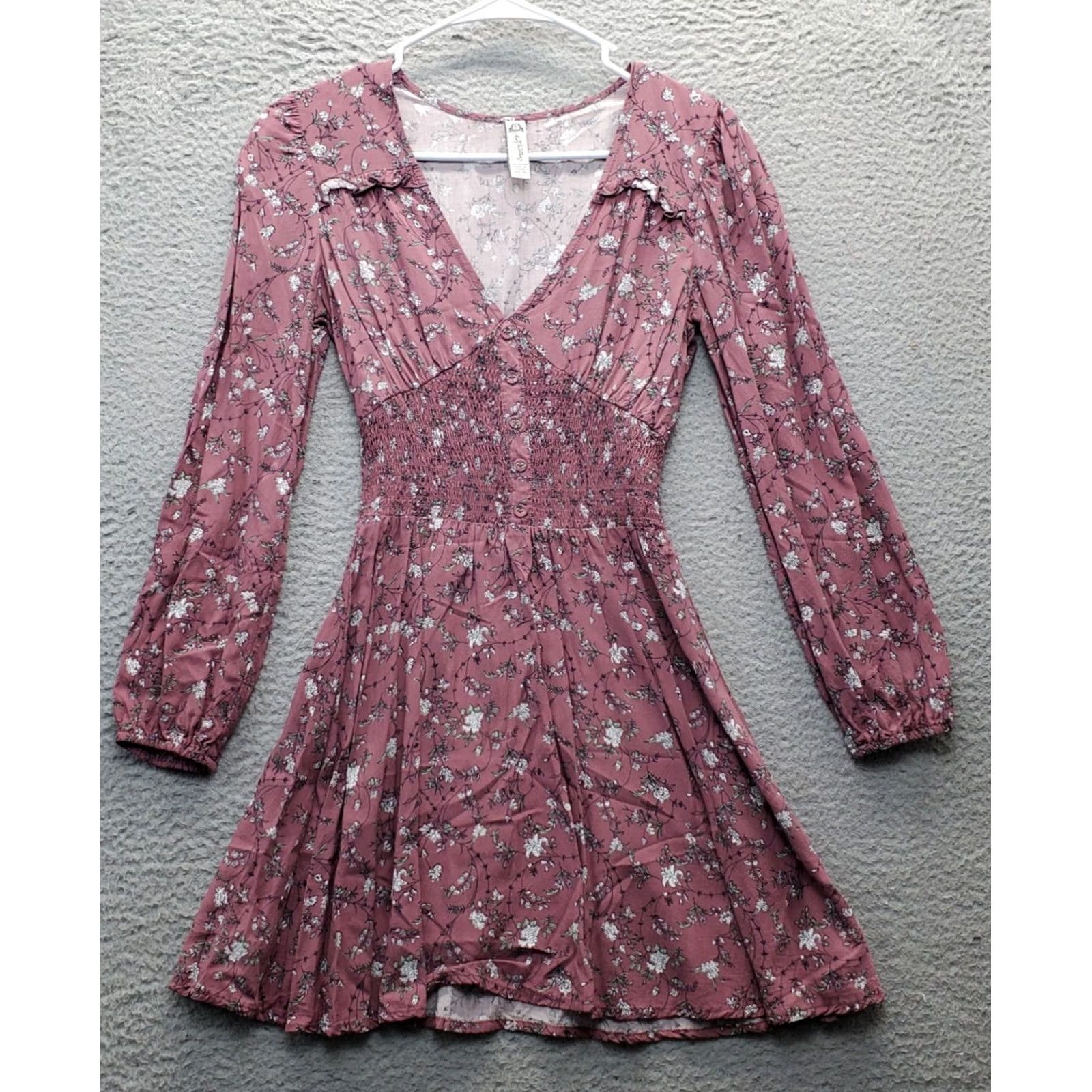 Vintage American Rag Cie Fit & Flare Dress Women's XS Multi Floral Wild Ginger Size XS / US 0-2 / IT 36-38 - 2 Thumbnail