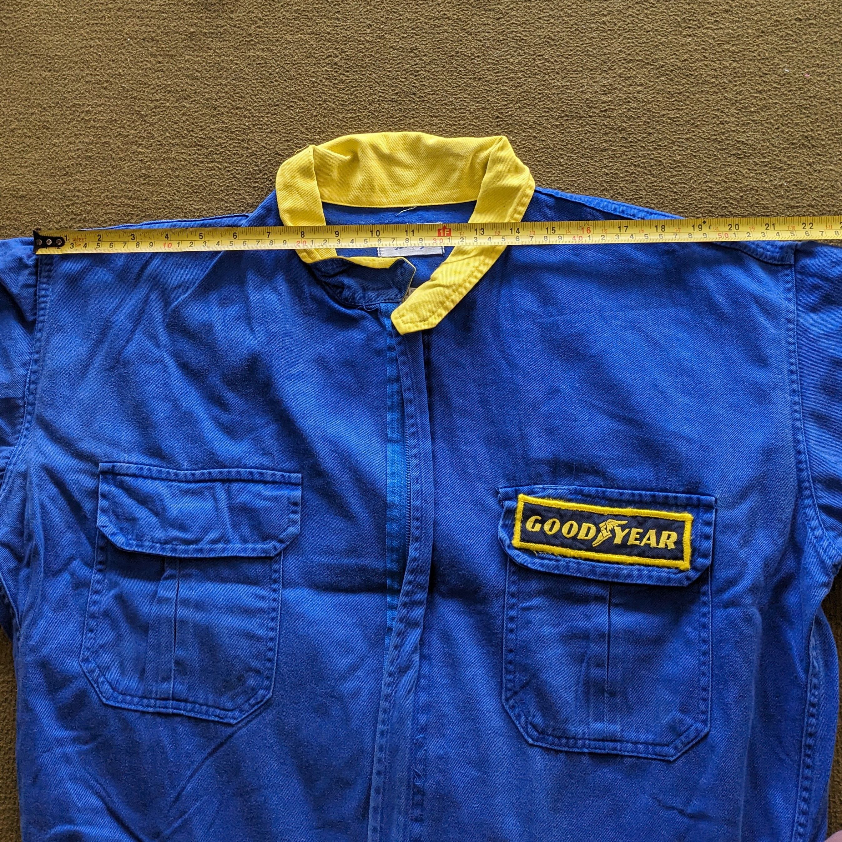 Vintage Vintage GOODYEAR Racing Coverall Workwear Jacket Size US XL / EU 56 / 4 - 6 Thumbnail