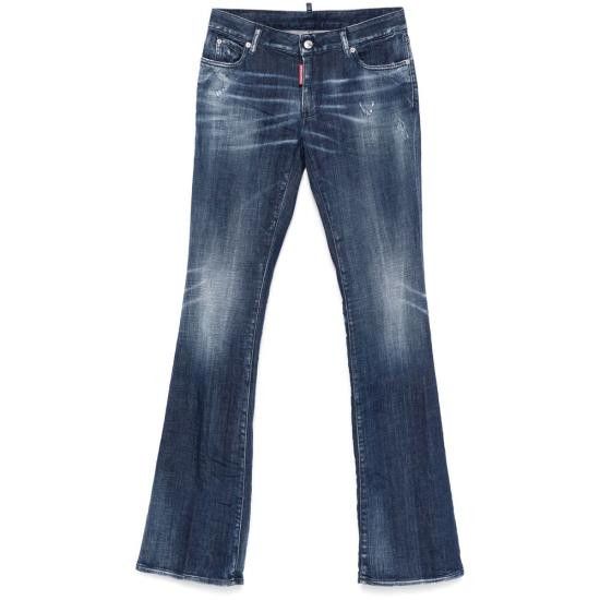 Dsquared2 DSQUARED2 Women Denims S30342 S72LB0844 470 BLUE Size 32" / US 10 / IT 46 - 1 Thumbnail