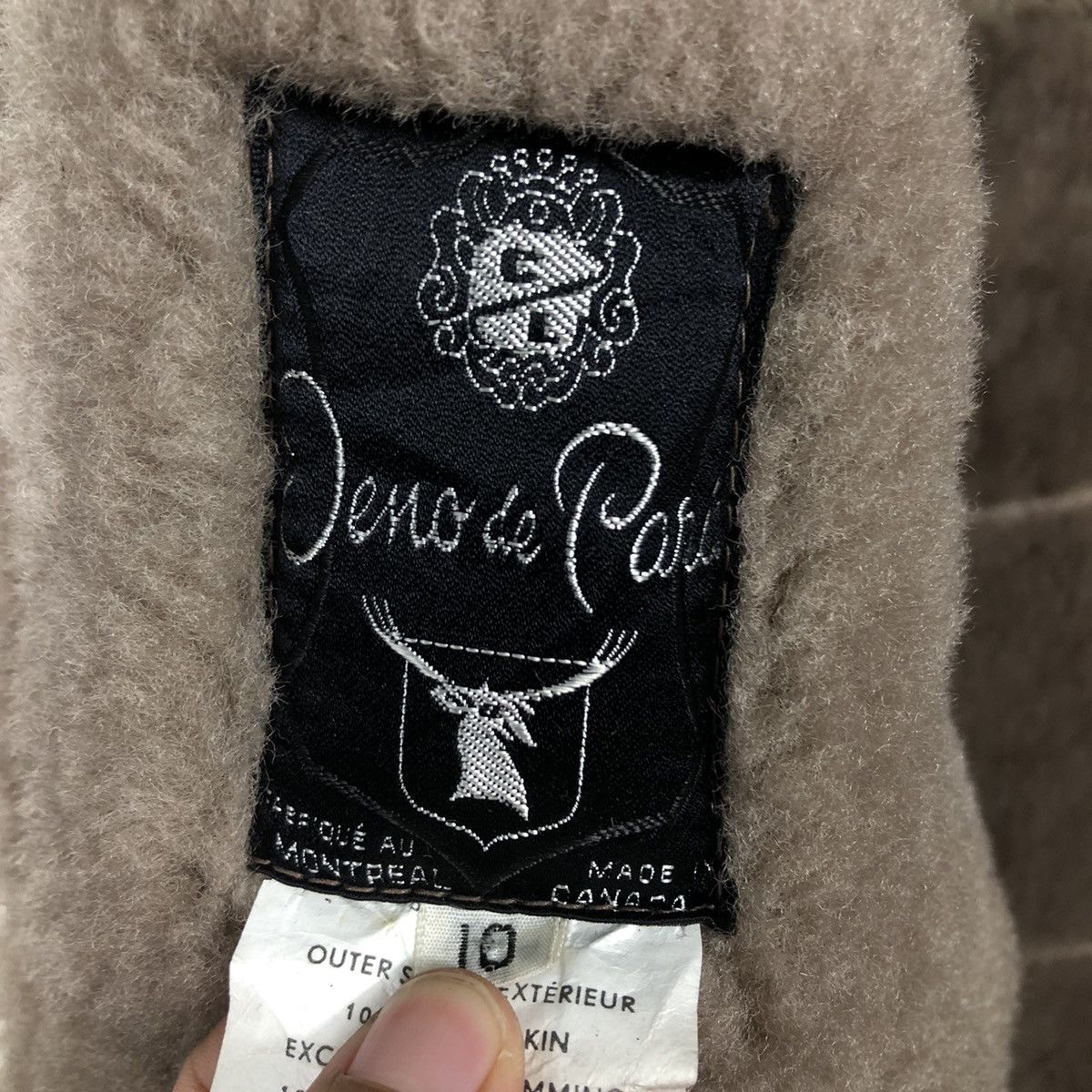 Vintage Vintage Long Jacket Leather Shearling Mink Fur DenoDe Patit Size US M / EU 48-50 / 2 - 19 Thumbnail