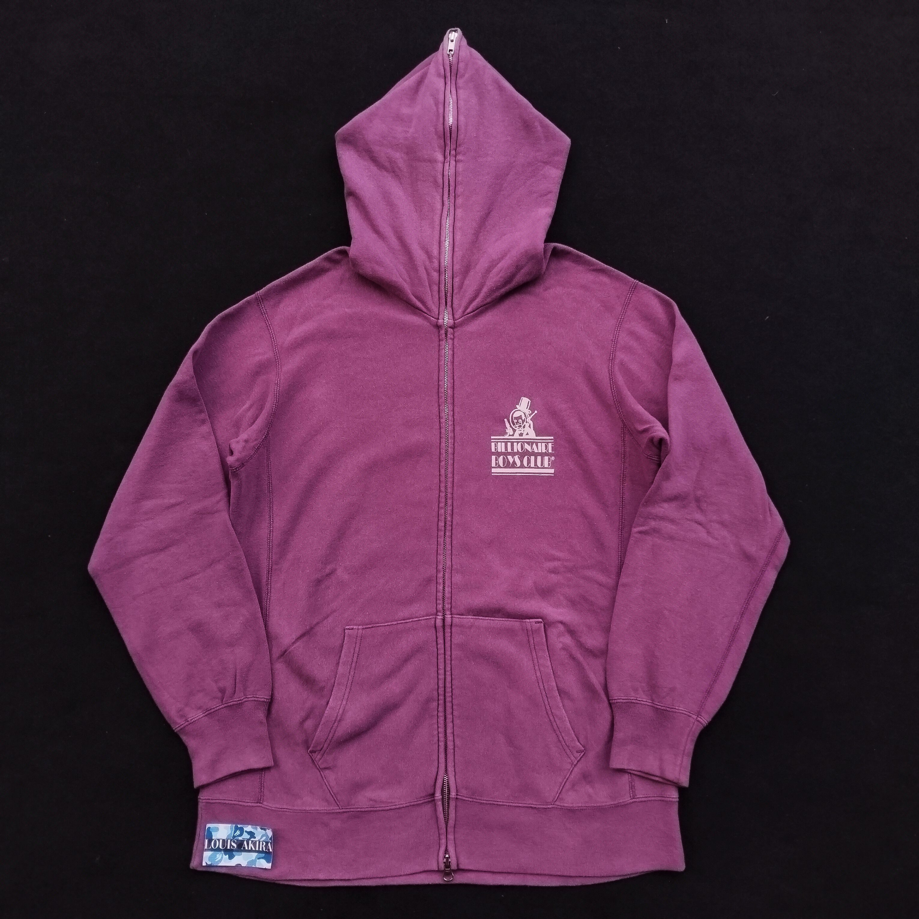 Billionaire Boys Club 2009 Billionaire Boys Club Ice Cream Purple Full Zip Hoodie Size US L / EU 52-54 / 3 - 3 Thumbnail