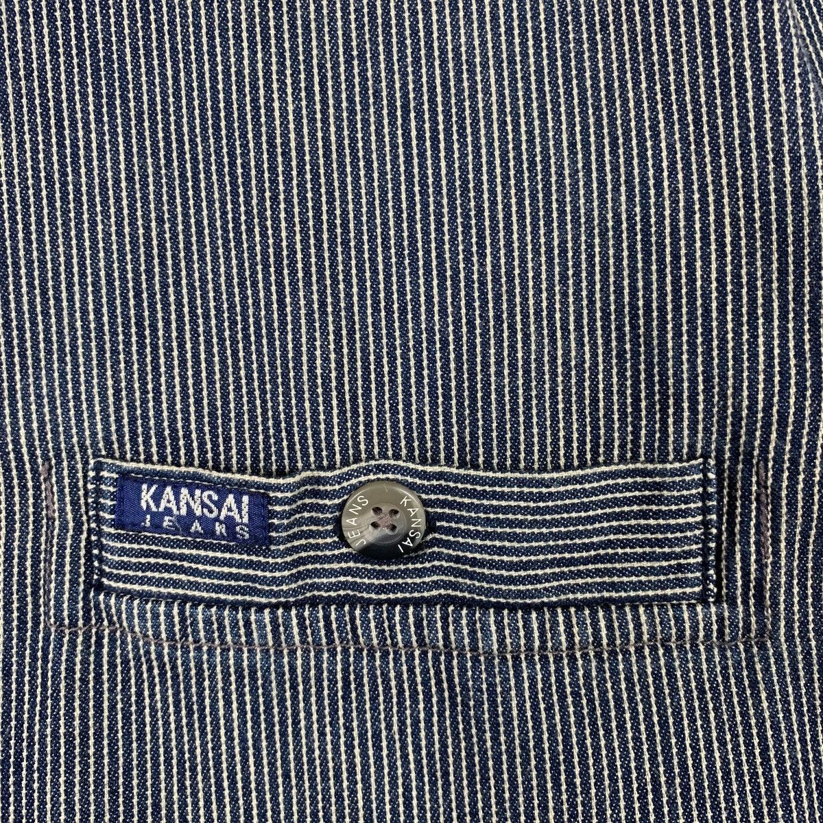 Kansai Yamamoto KANSAI YAMAMOTO Kansai Jeans Japanese Brand Sweater Jacket Size US L / EU 52-54 / 3 - 4 Thumbnail