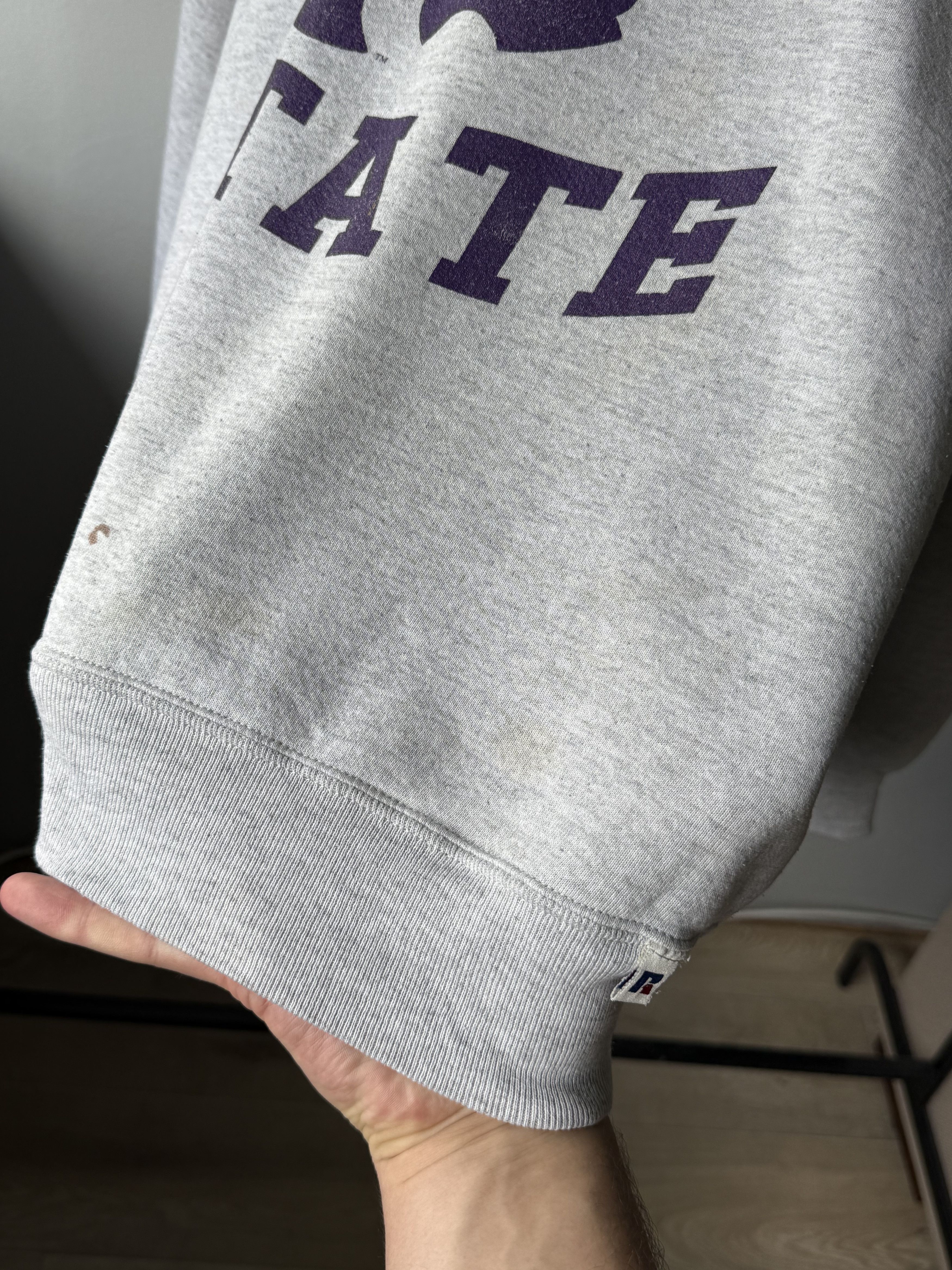 Russell Athletic Vintage Russel Athletic Kansas State Sweatshirt Made in USA Size US L / EU 52-54 / 3 - 10 Thumbnail
