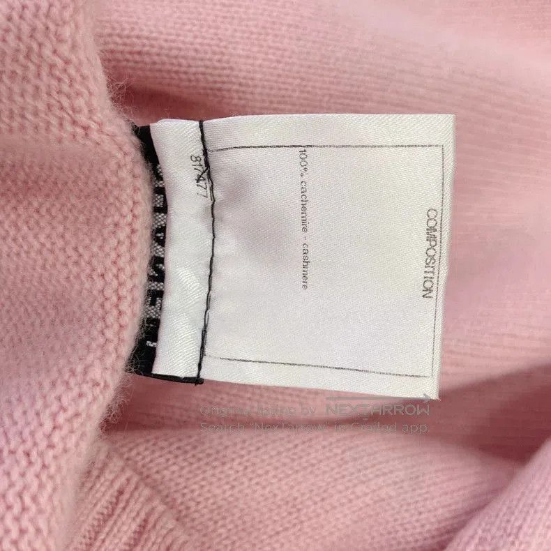 Chanel Chanel Pink Cashmere Knit Sweater 34. Size US XS / EU 42 / 0 - 7 Thumbnail