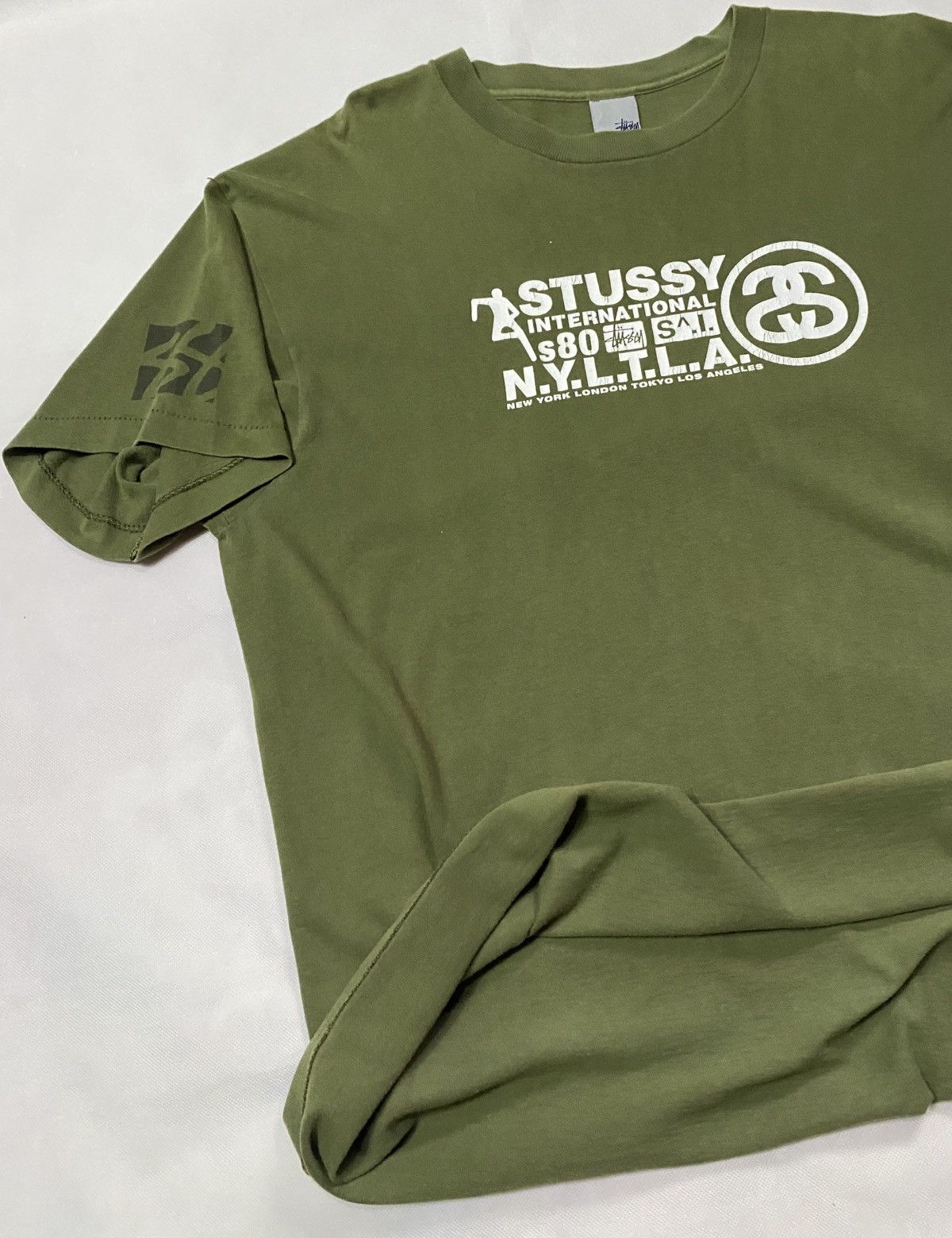 Stussy VINTAGE 80’s STUSSY INTERNATIONAL SINGLE STITCH FADED TEE Size US XL / EU 56 / 4 - 5 Thumbnail