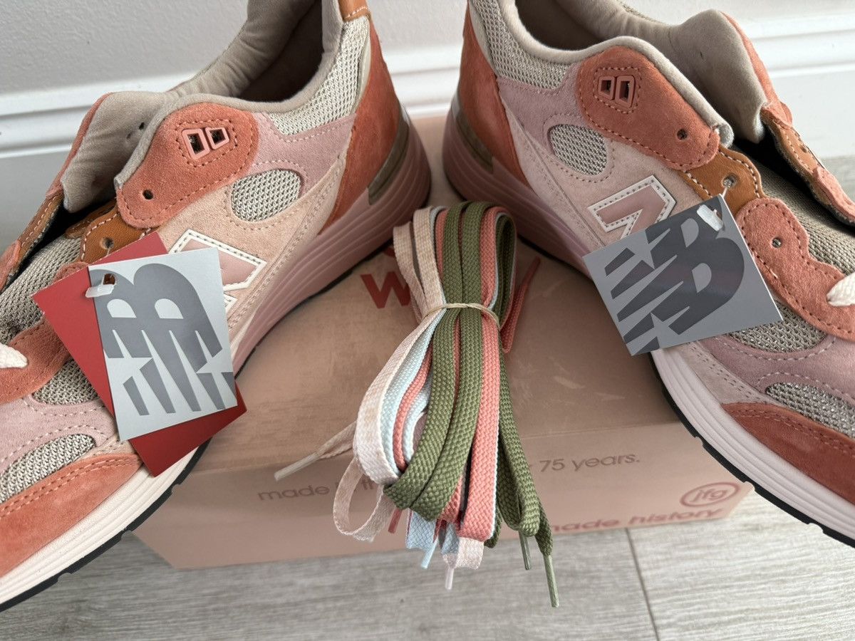Joe Freshgoods × New Balance Joe Freshgoods New Balance 992 Aged Well Smoke Rose Misty 12 Size US 12 / EU 45 - 9 Thumbnail