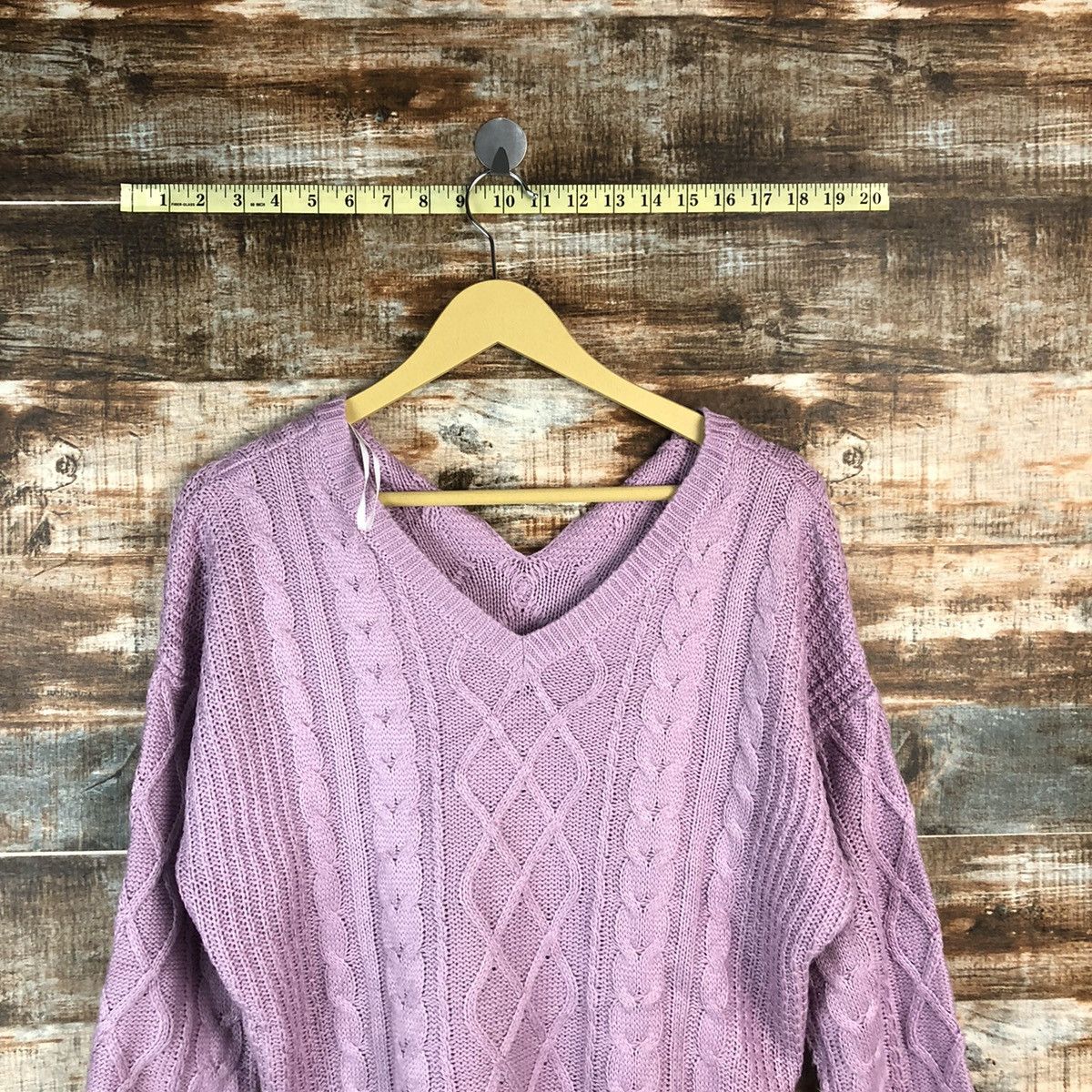 Homespun Knitwear Oversized Ingni Pink Knitwear #A960 Size M / US 6-8 / IT 42-44 - 2 Thumbnail
