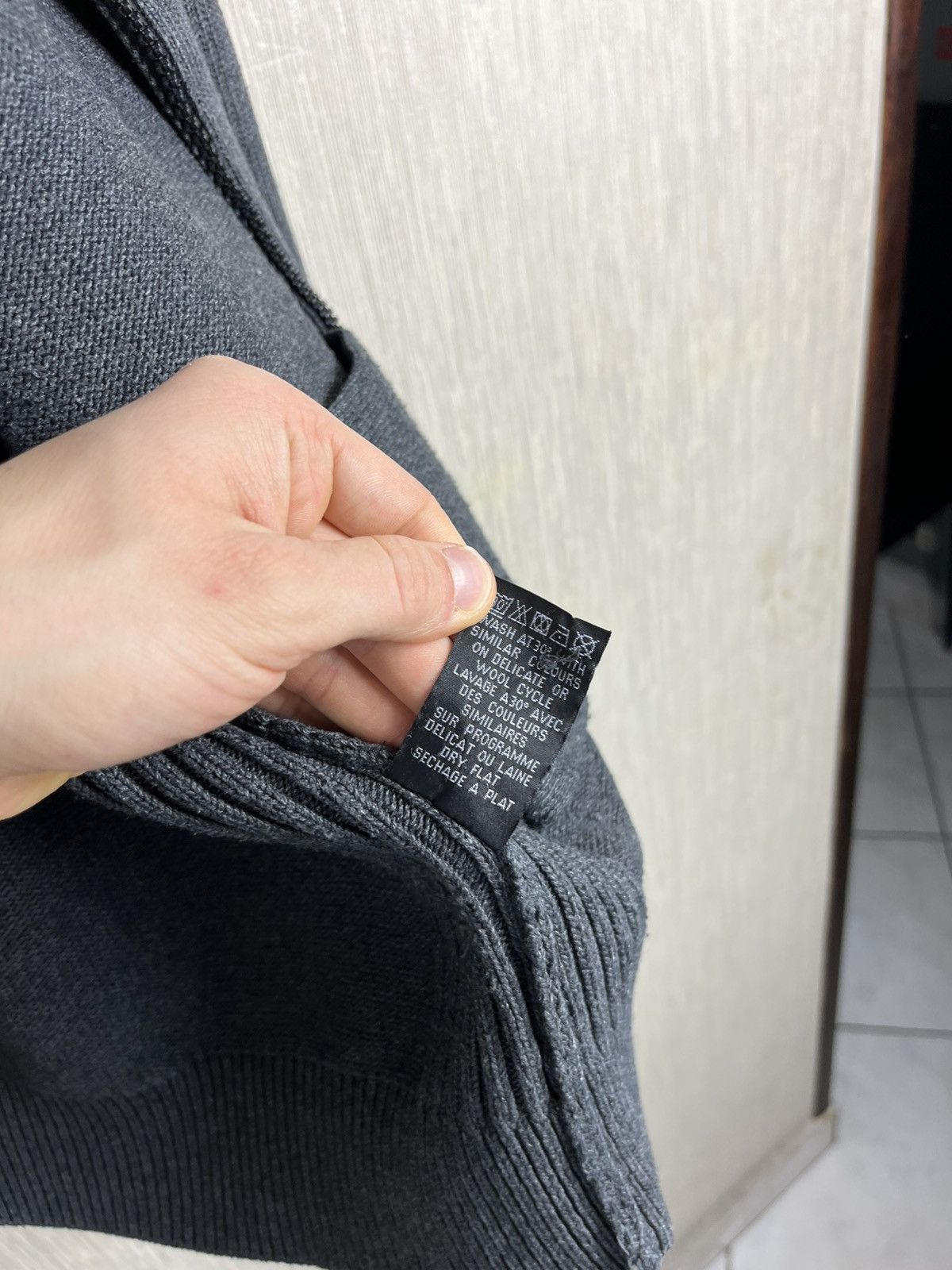 Schott × Vintage Vintage Schott NYC zip knitted sweater button up knit hoodie Size US XL / EU 56 / 4 - 20 Thumbnail