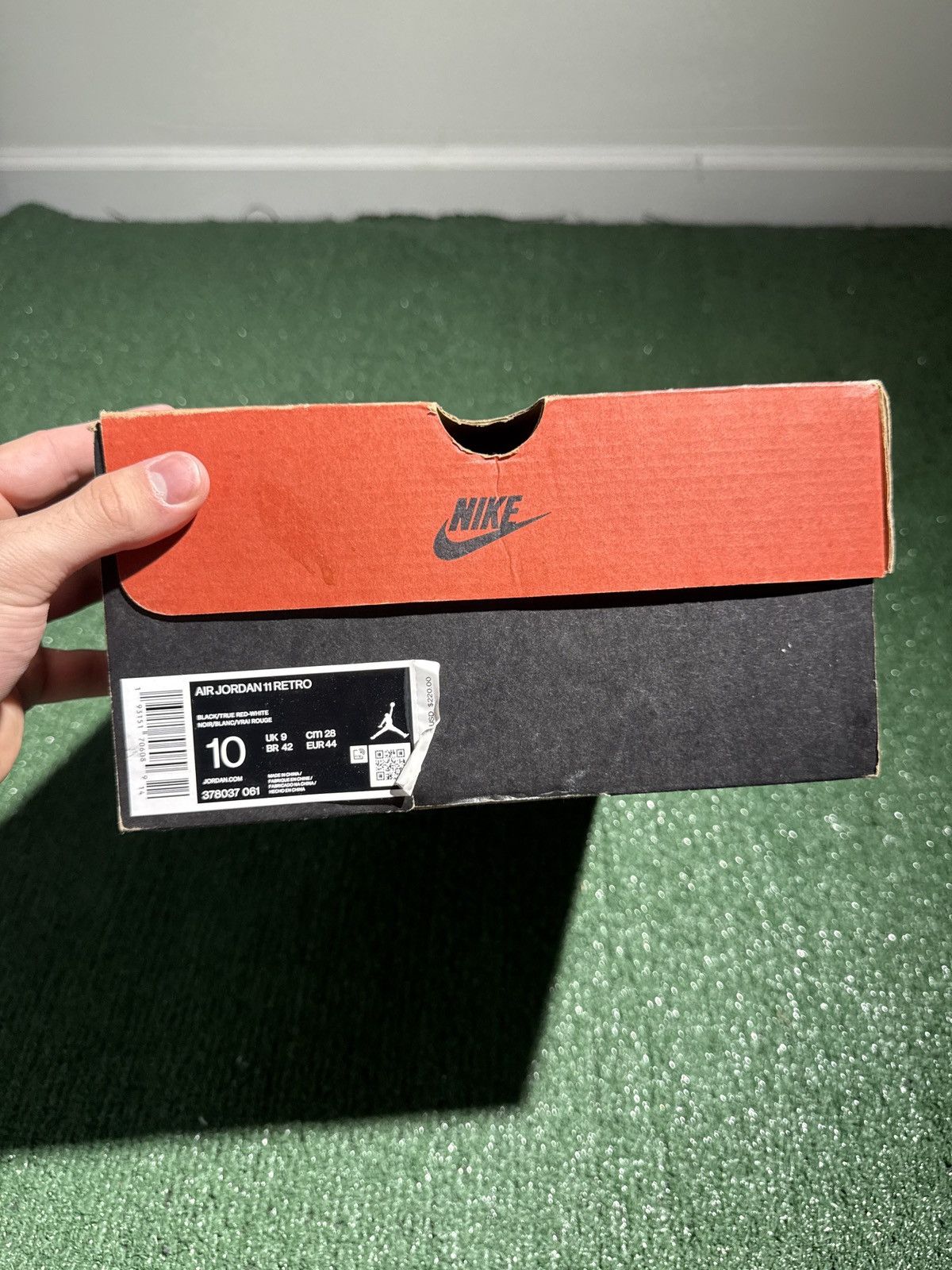 Jordan Brand Jordan 11 Playoff Bred 2019 Size US 10 / EU 43 - 9 Thumbnail