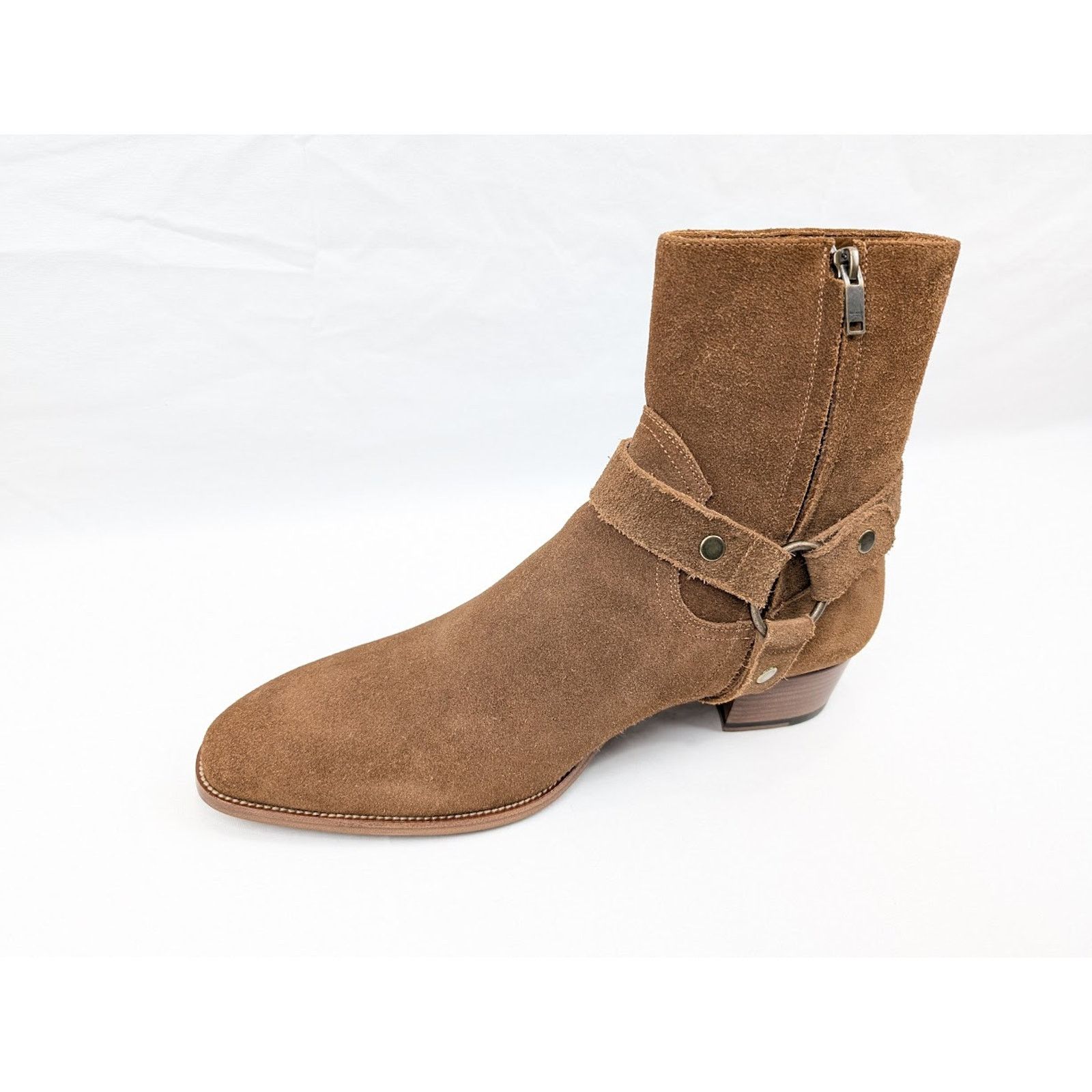 Saint Laurent Paris o1rshd1 Q:2 / Wyatt 40 Harness Boots in Camar 41.5 Size US 8.5 / EU 41-42 - 10 Thumbnail