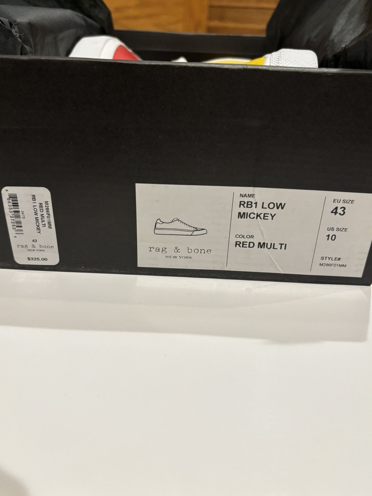 Disney × Rag & Bone Rag & Bone x Disney Mickey Shoes (M10) Size US 10 / EU 43 - 8 Thumbnail
