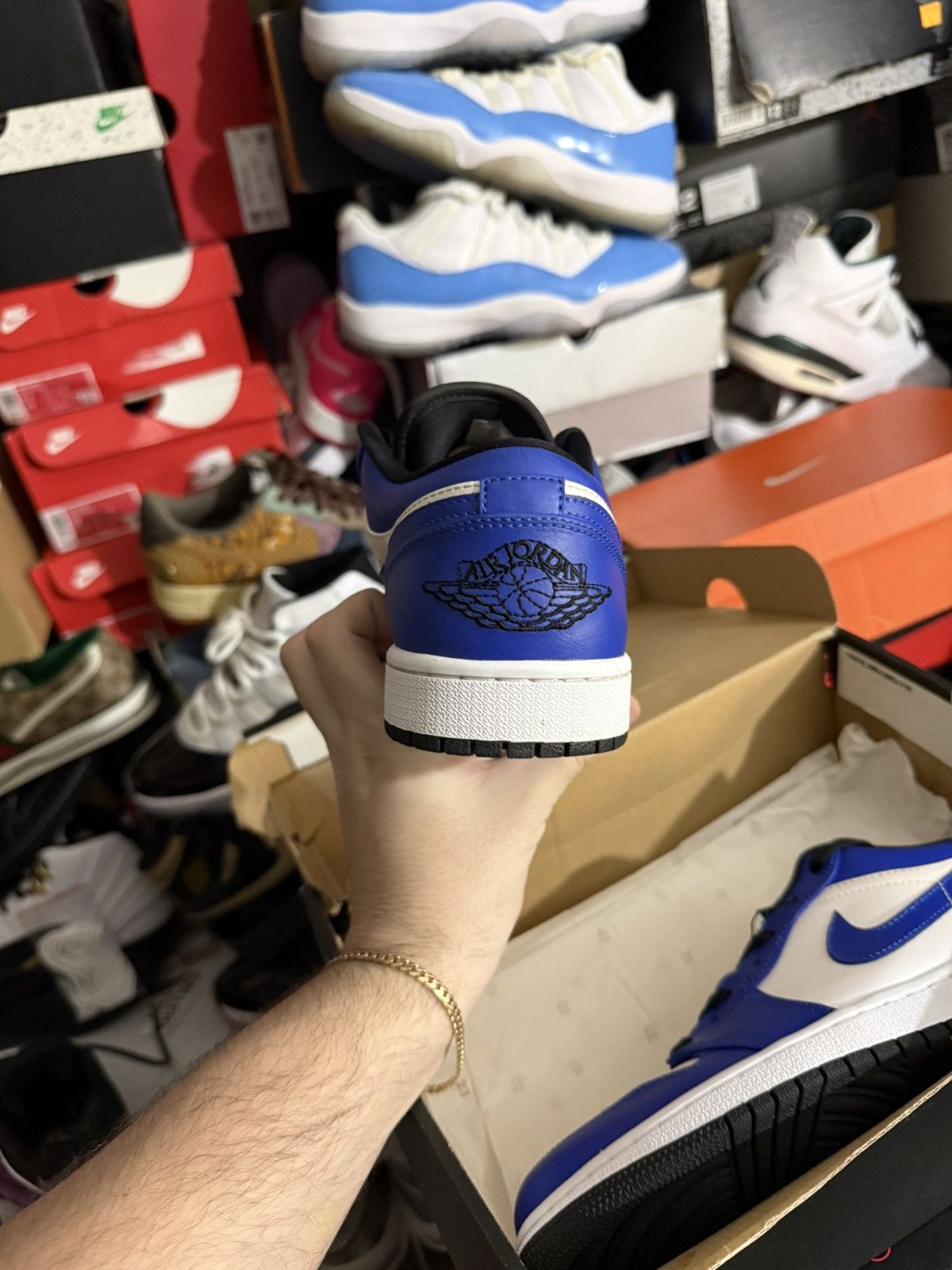 Jordan Brand Jordan retro 1 low game royal sz 8 Size US 8 / EU 41 - 4 Thumbnail