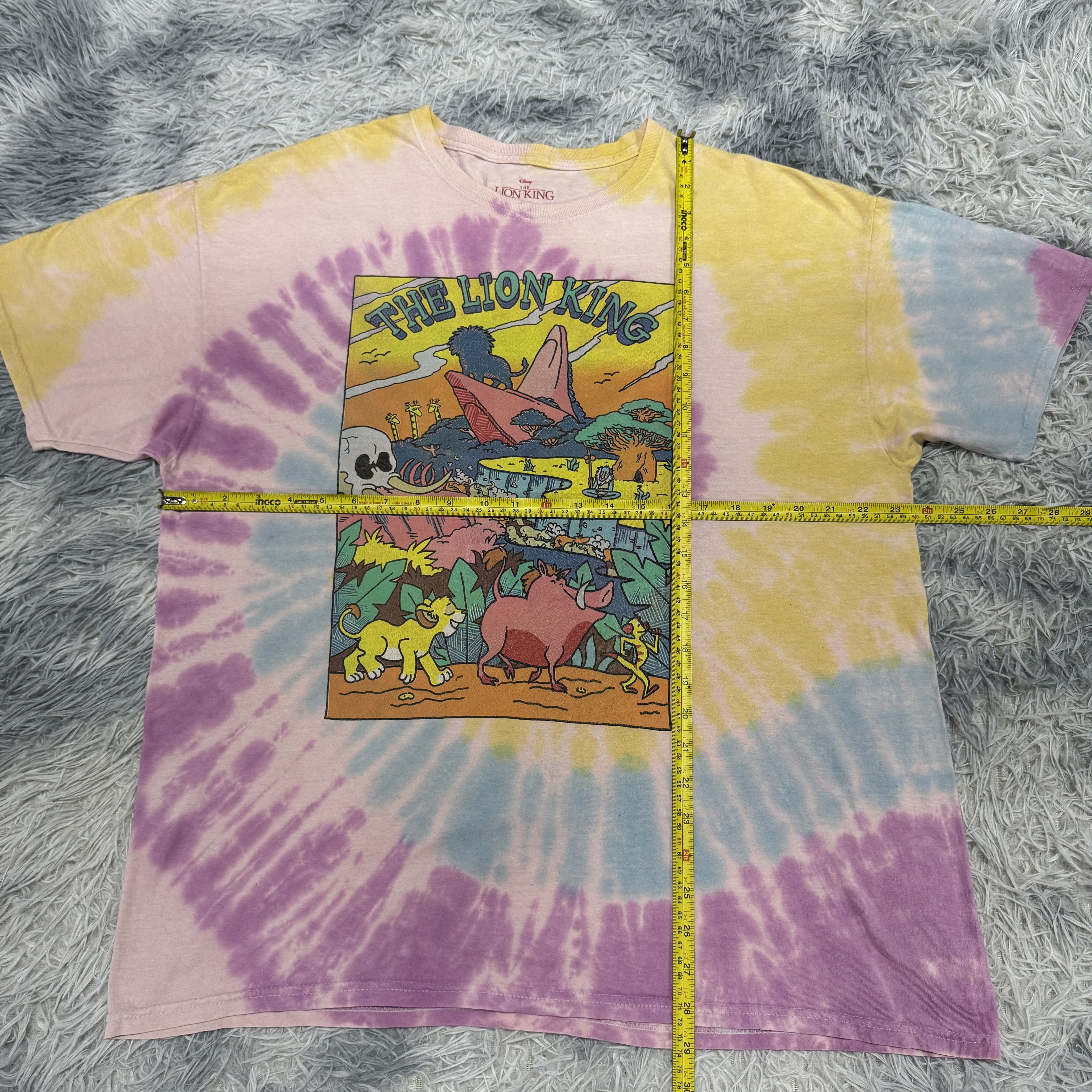 Disney Tie-Dye Disney The Lion King Tshirt Size US XL / EU 56 / 4 - 5 Thumbnail