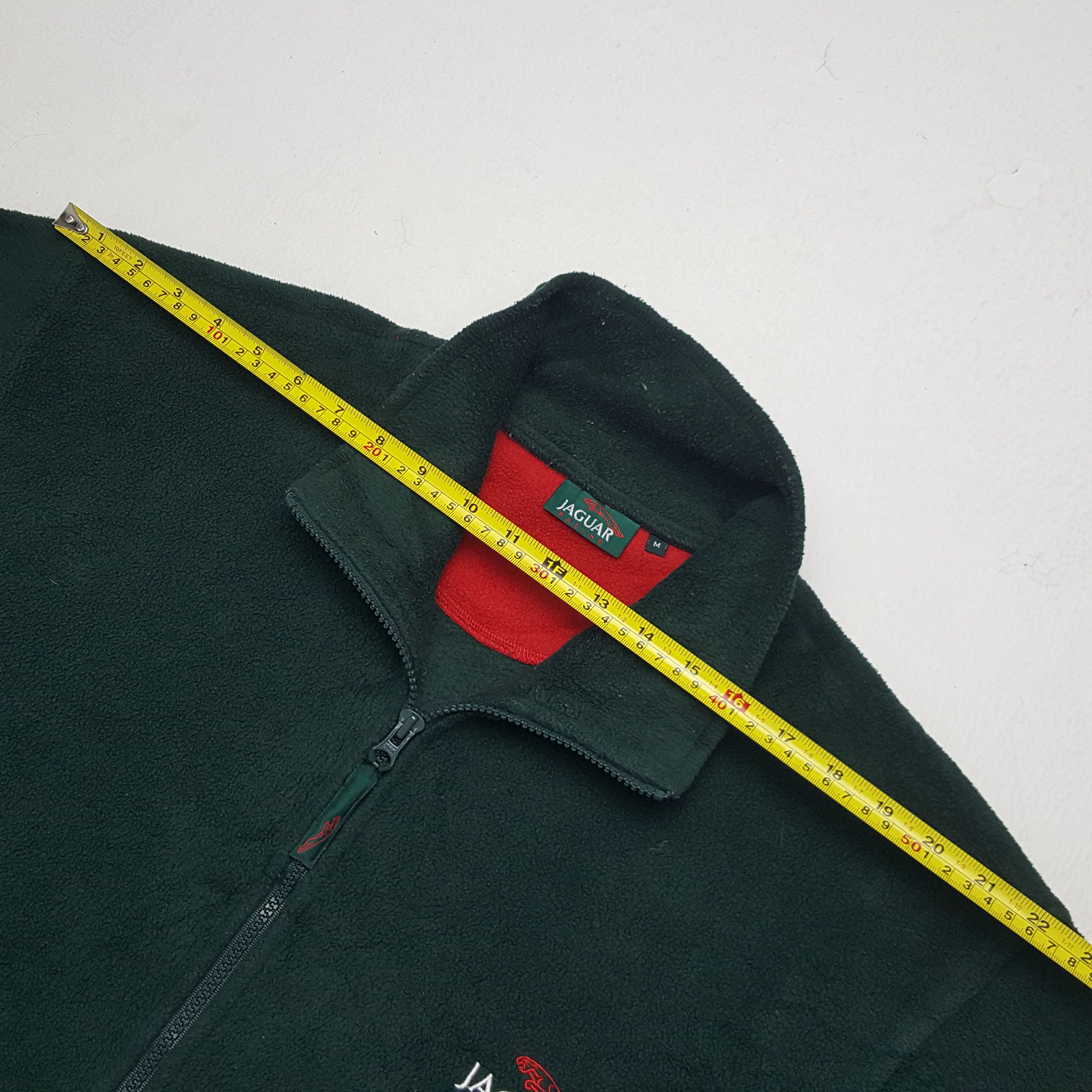 Vintage Jaguar Racing Motorsports Team Fleece Jacket