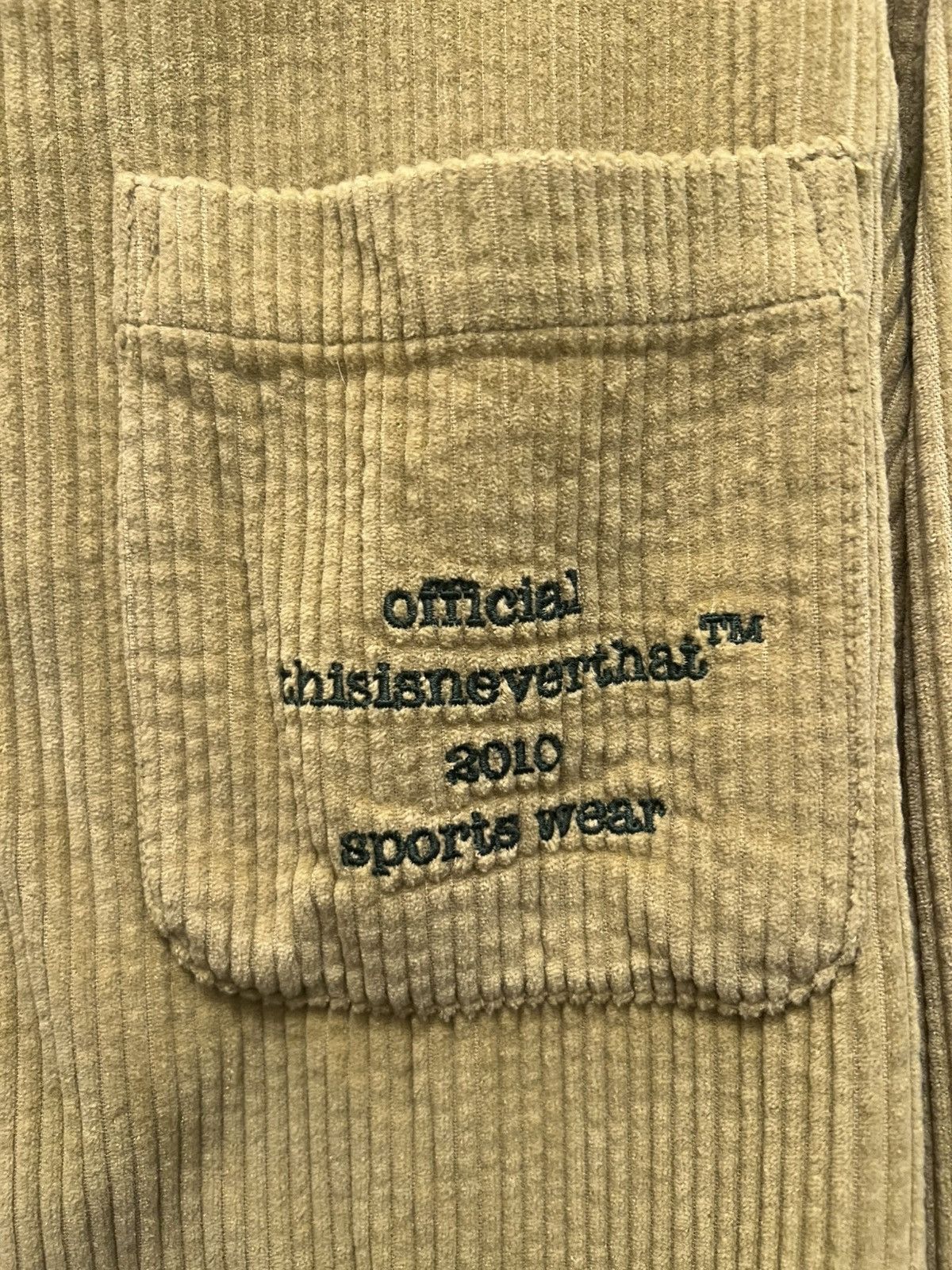 thisisneverthat Thisisneverthat Corduroy Jacket Size US XL / EU 56 / 4 - 2 Thumbnail