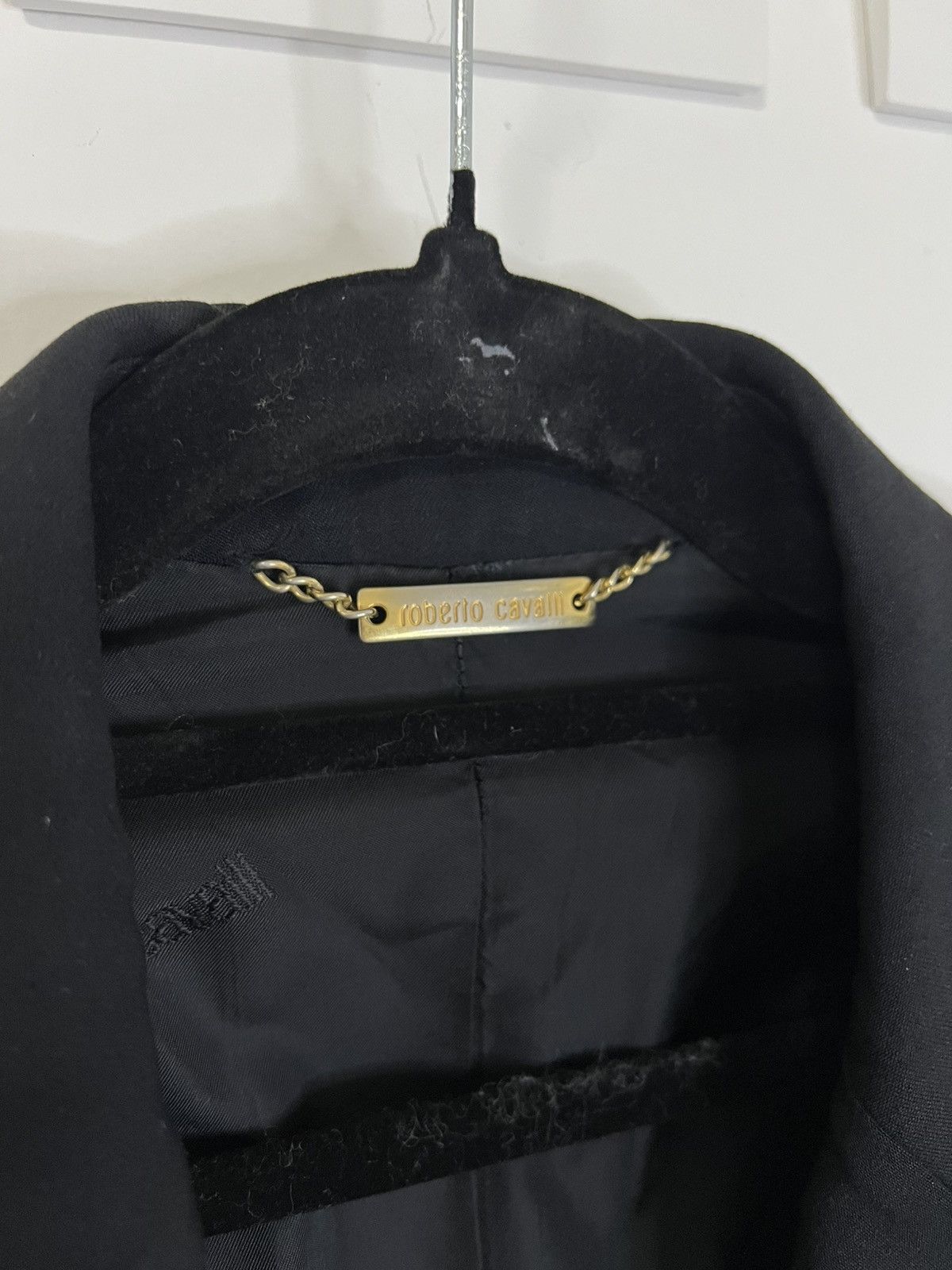 Roberto Cavalli Roberto cavalli xs black blazer Size XS / US 0-2 / IT 36-38 - 3 Thumbnail