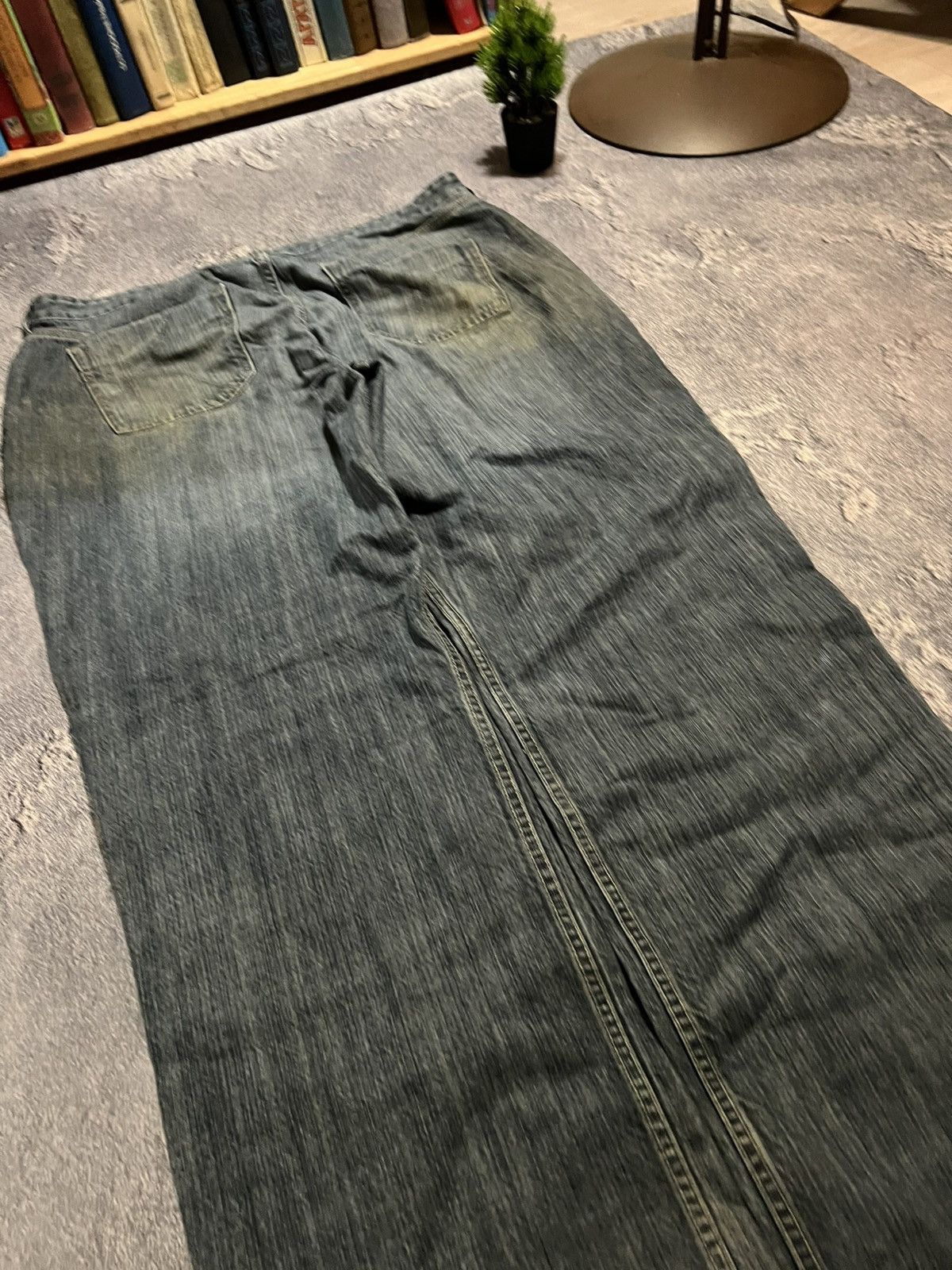 Vintage CRAZY Mega Baggy Darkwear Y2K Swag Jeans / Number Nine Style Size US 38 / EU 54 - 3 Thumbnail