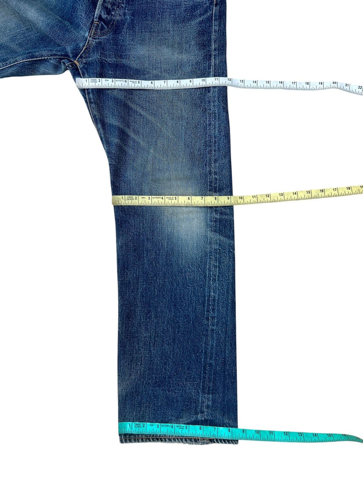 Denime Vintage DENIME Japan Dirty Mud Denim Selvedge Jeans Size US 31 - 5 Thumbnail