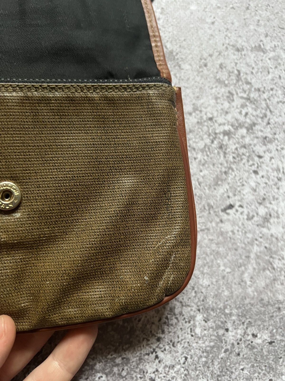 Fendi Vintage 70s 80s Fendi Clutch Bag Monogram Size ONE SIZE - 6 Thumbnail