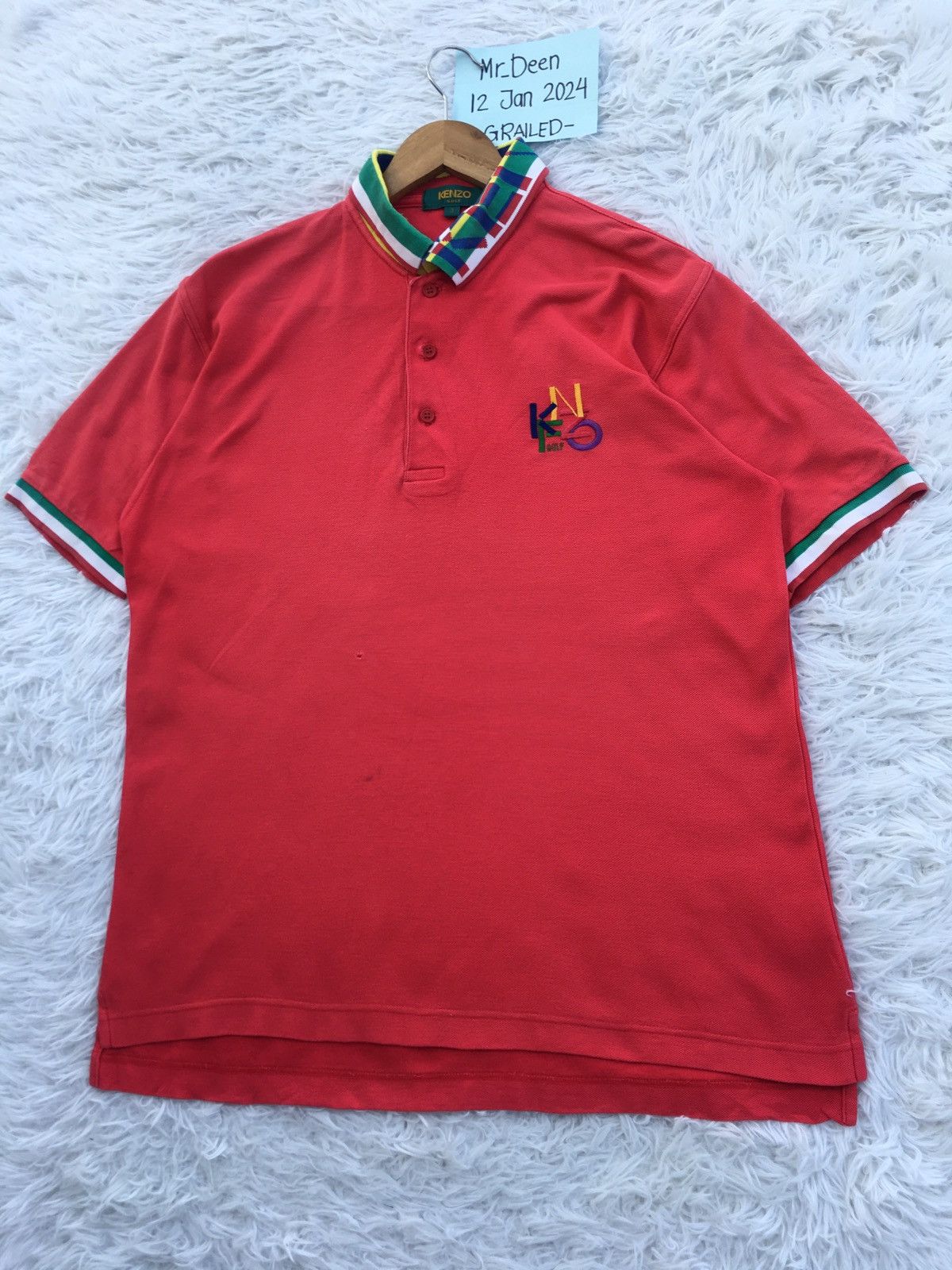 Kenzo Rare Vintage KENZO Golf Polo Tshirt Size US L / EU 52-54 / 3 - 3 Thumbnail
