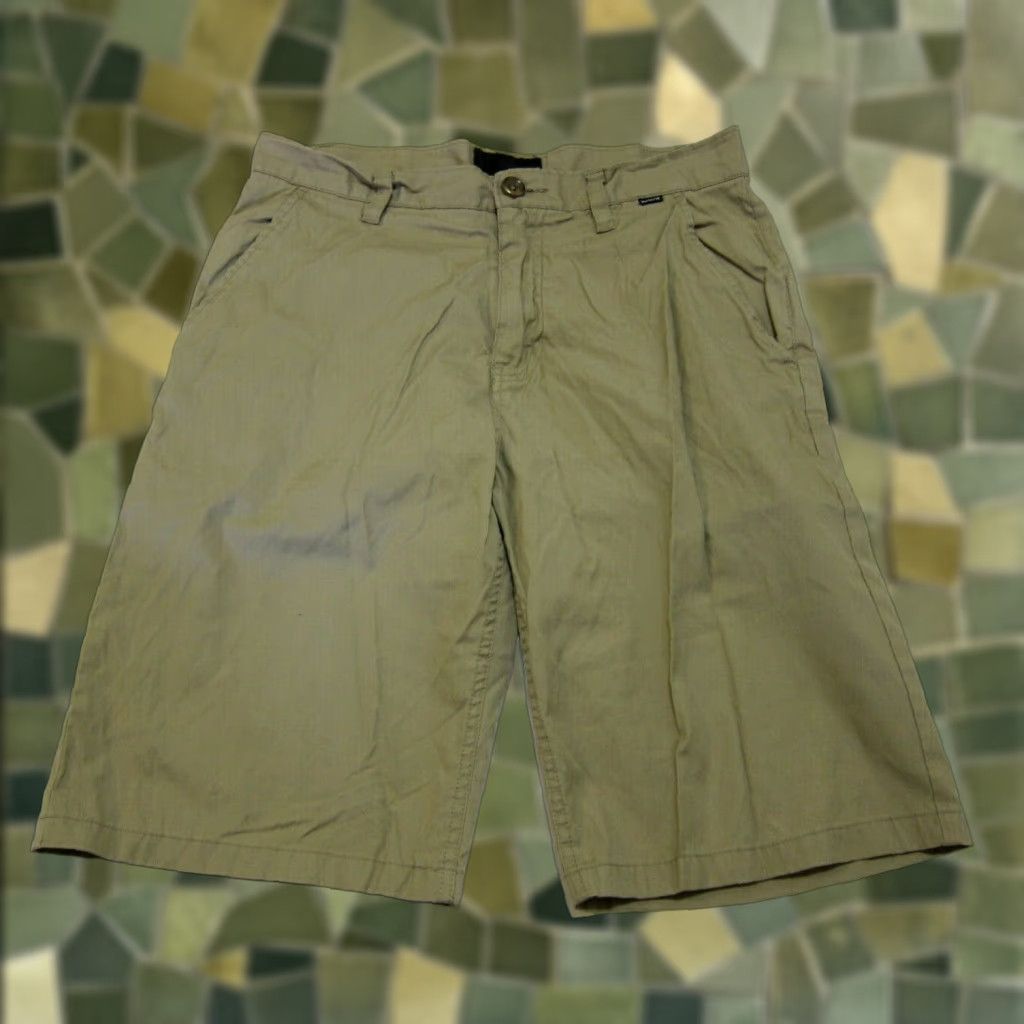 Hurley Hurley Cotton Stretch Brown Casual Chino Bermuda Shorts Men Size 30 Small Size US 30 / EU 46 - 1 Thumbnail