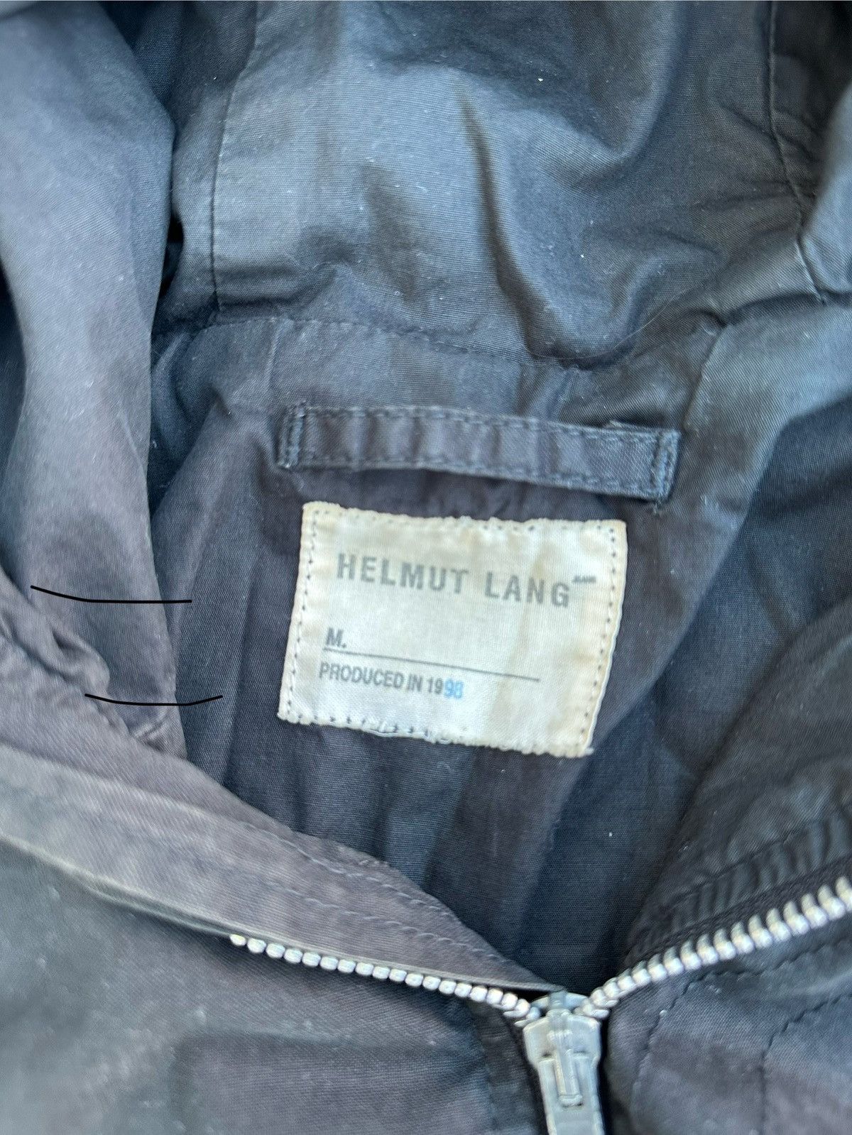 Helmut Lang × Vintage 1998 Helmut Lang Archive Military Quad Pocket Zip Up Jacket Size US M / EU 48-50 / 2 - 3 Thumbnail