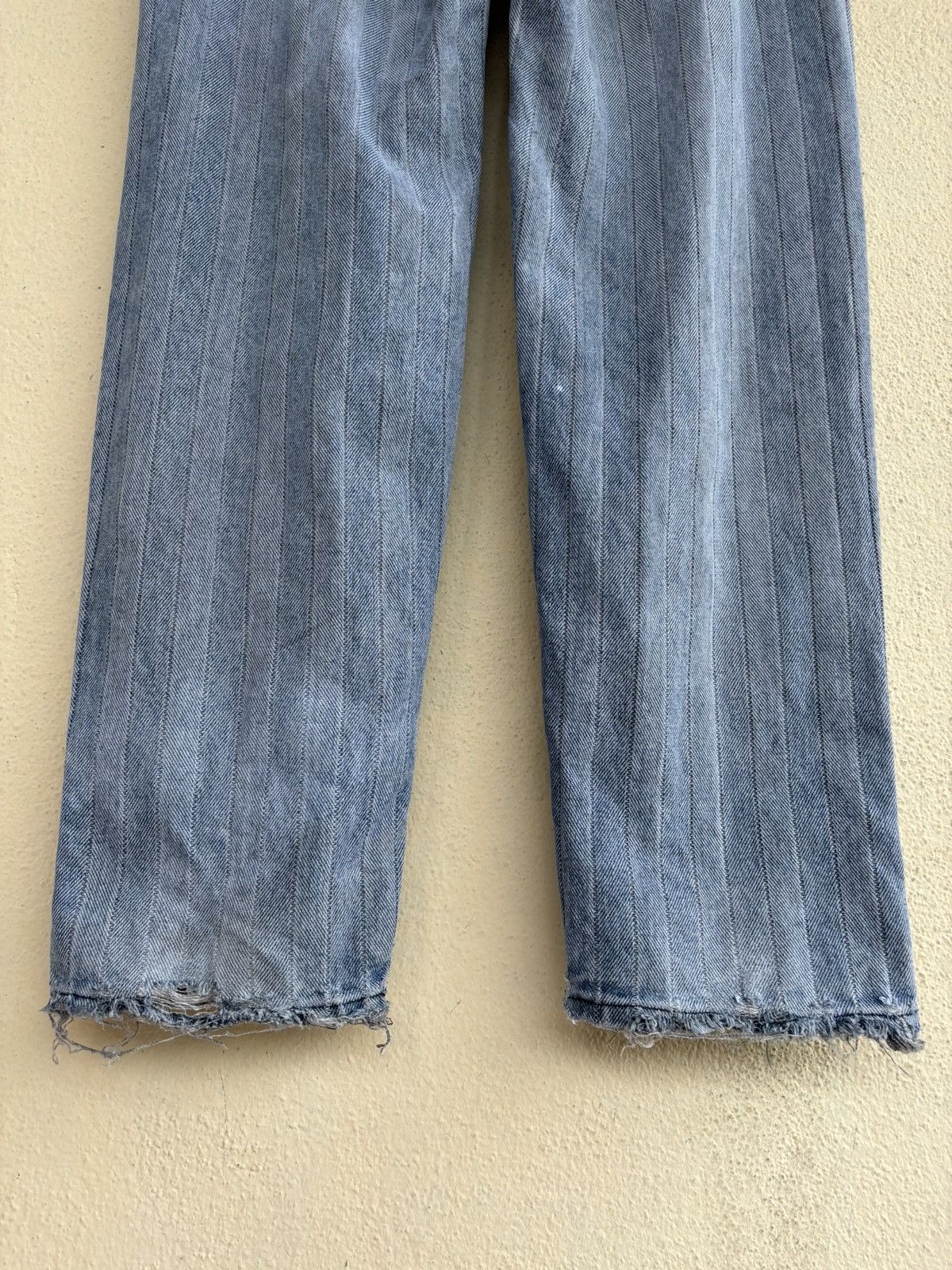 Levi's Vintage 80’s Levi’s 515 Made In USA Distressed Denim Size US 34 / EU 50 - 12 Thumbnail