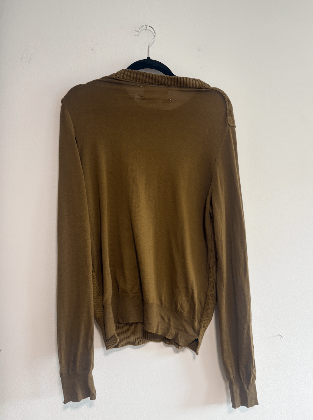 Maison Margiela Cotton / Wool knit and woven sweater M Size US M / EU 48-50 / 2 - 3 Thumbnail