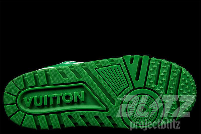 Louis Vuitton LOUIS VUITTON LV TRAINER MAXI SNEAKER GREEN VIRGIL ABLOH Size US 13 / EU 46 - 12 Thumbnail