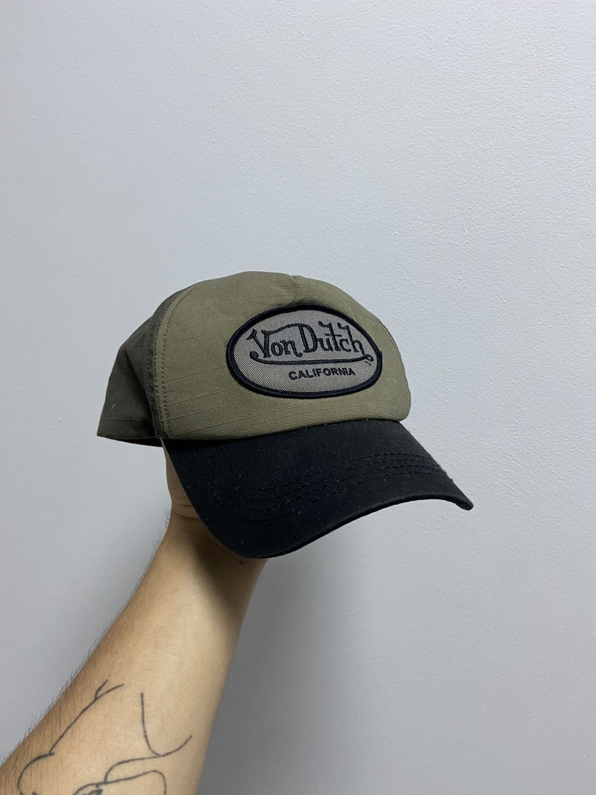 Vintage × Von Dutch Von Dutch Vintage Big Logo Cap Hat Embroidered Y2K Size ONE SIZE - 1 Thumbnail