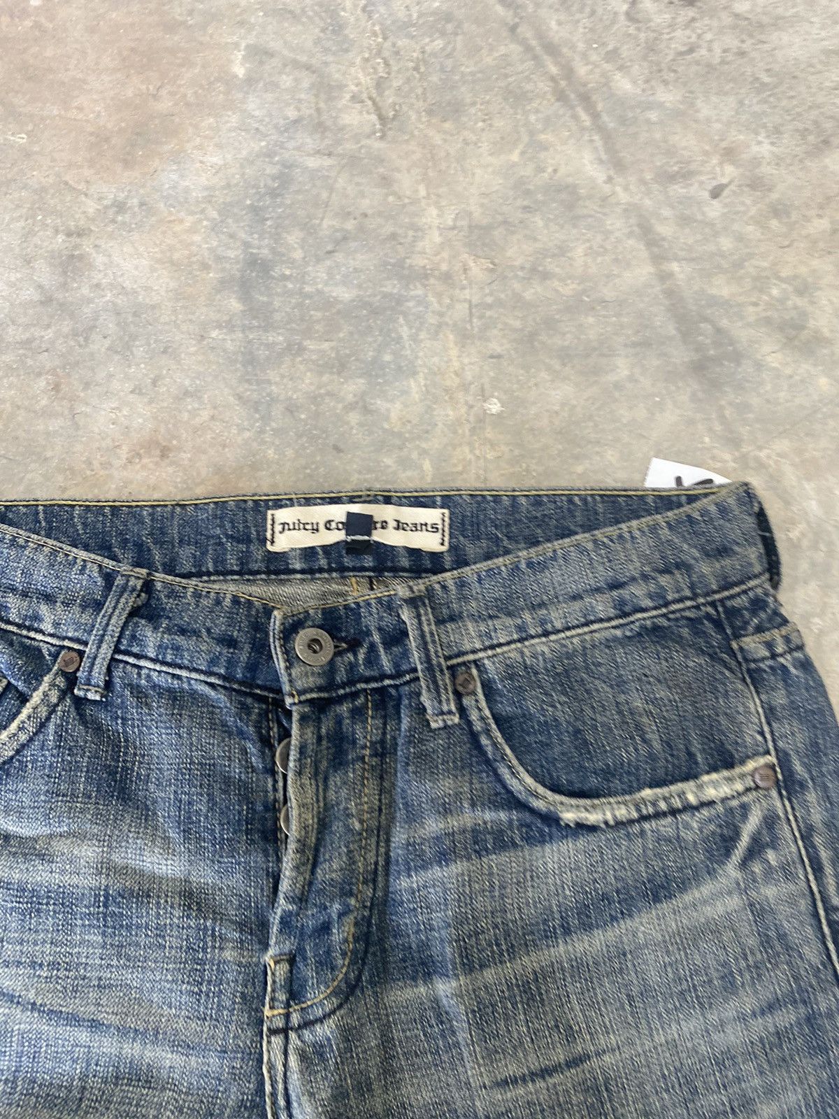 Hysteric Glamour × Japanese Brand × Le Grande Bleu (L.G.B.) Sick☠️ Juicy Couture Flare Jeans Fly Button Punk Grunge Lgb Size US 29 - 6 Thumbnail