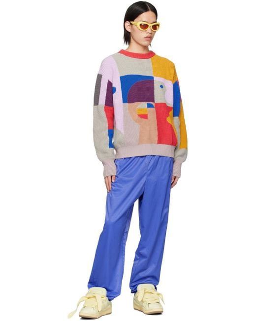 Multicolor Bauhaus Paint Palette Sweater