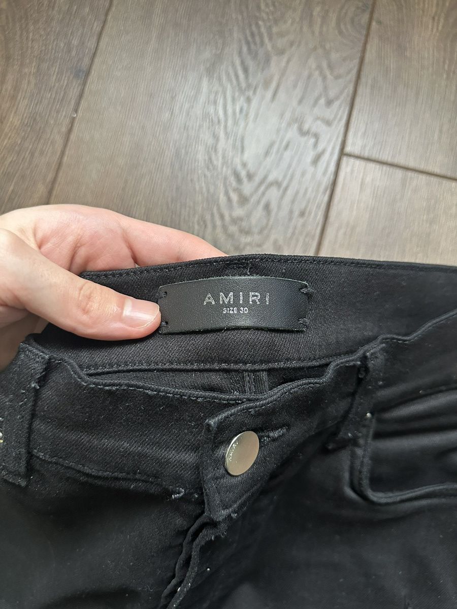 Amiri Amiri Black Jeans Size US 30 / EU 46 - 3 Thumbnail