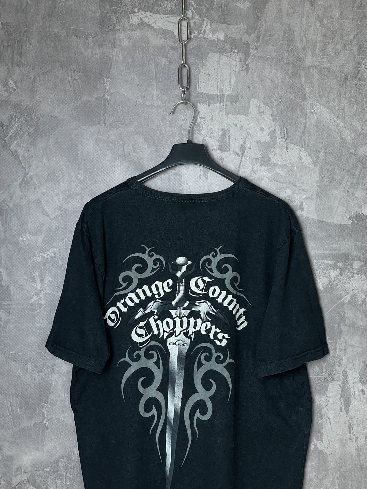 Vintage × West Coast Choppers Vintage Orange Country Choppers Tee T Shirt Mens L Size US L / EU 52-54 / 3 - 3 Thumbnail
